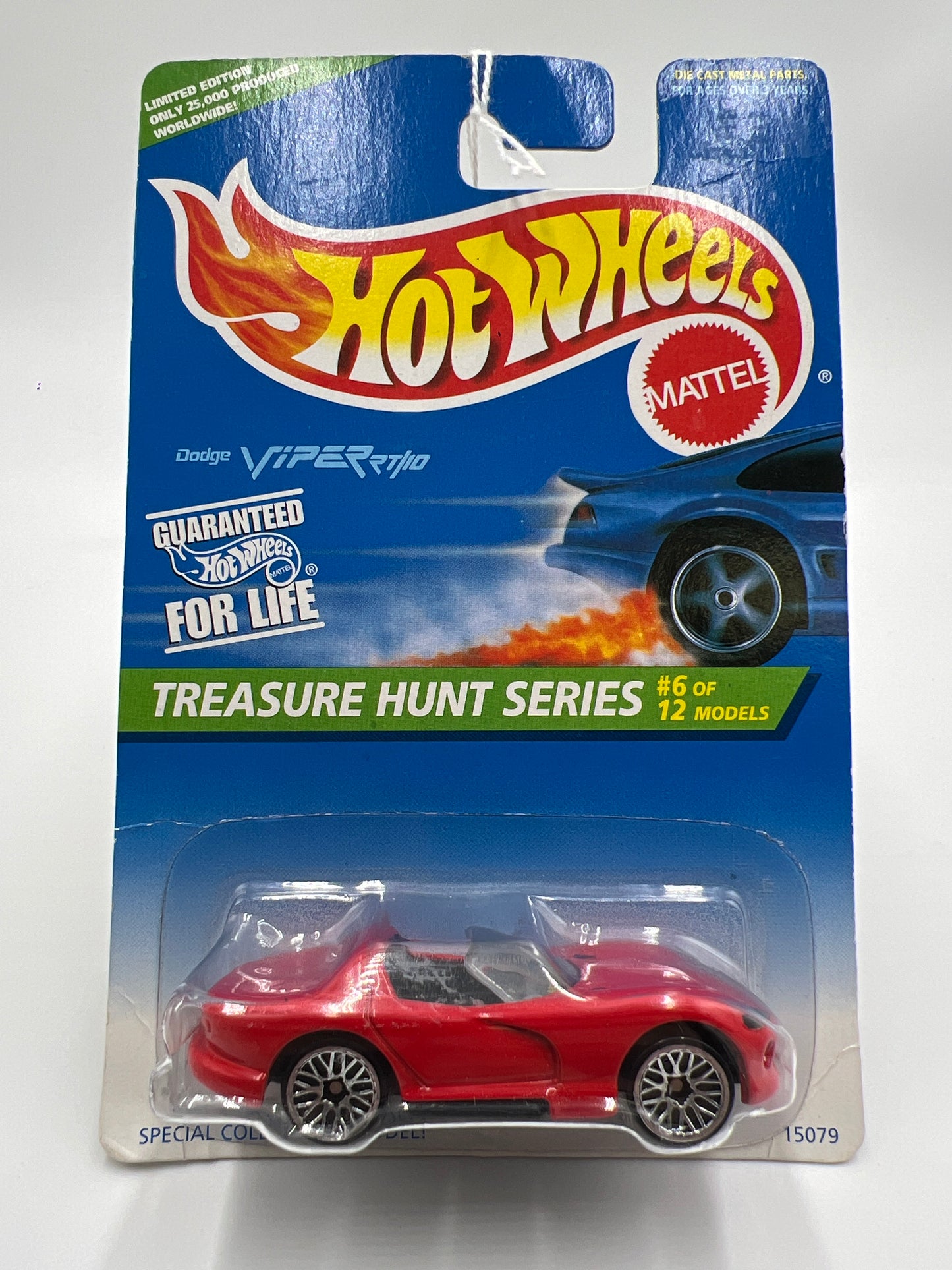 1996 Hot Wheels Treasure Hunt #433 Dodge Viper RT/10 Red 274C