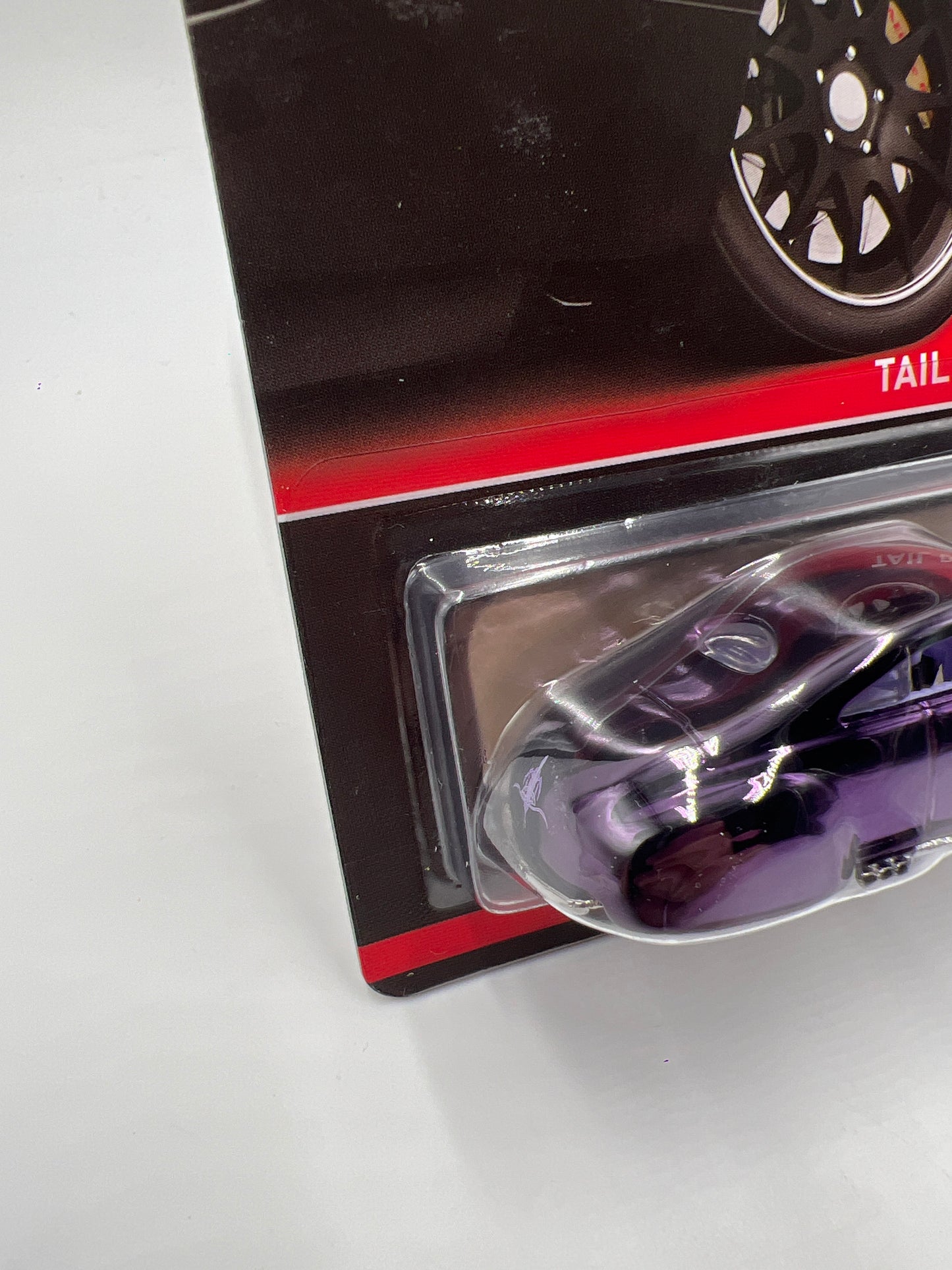 Hot Wheels RLC Real Riders Series 11 #2 1990/4000 Tail Dragger Purple W/Protector
