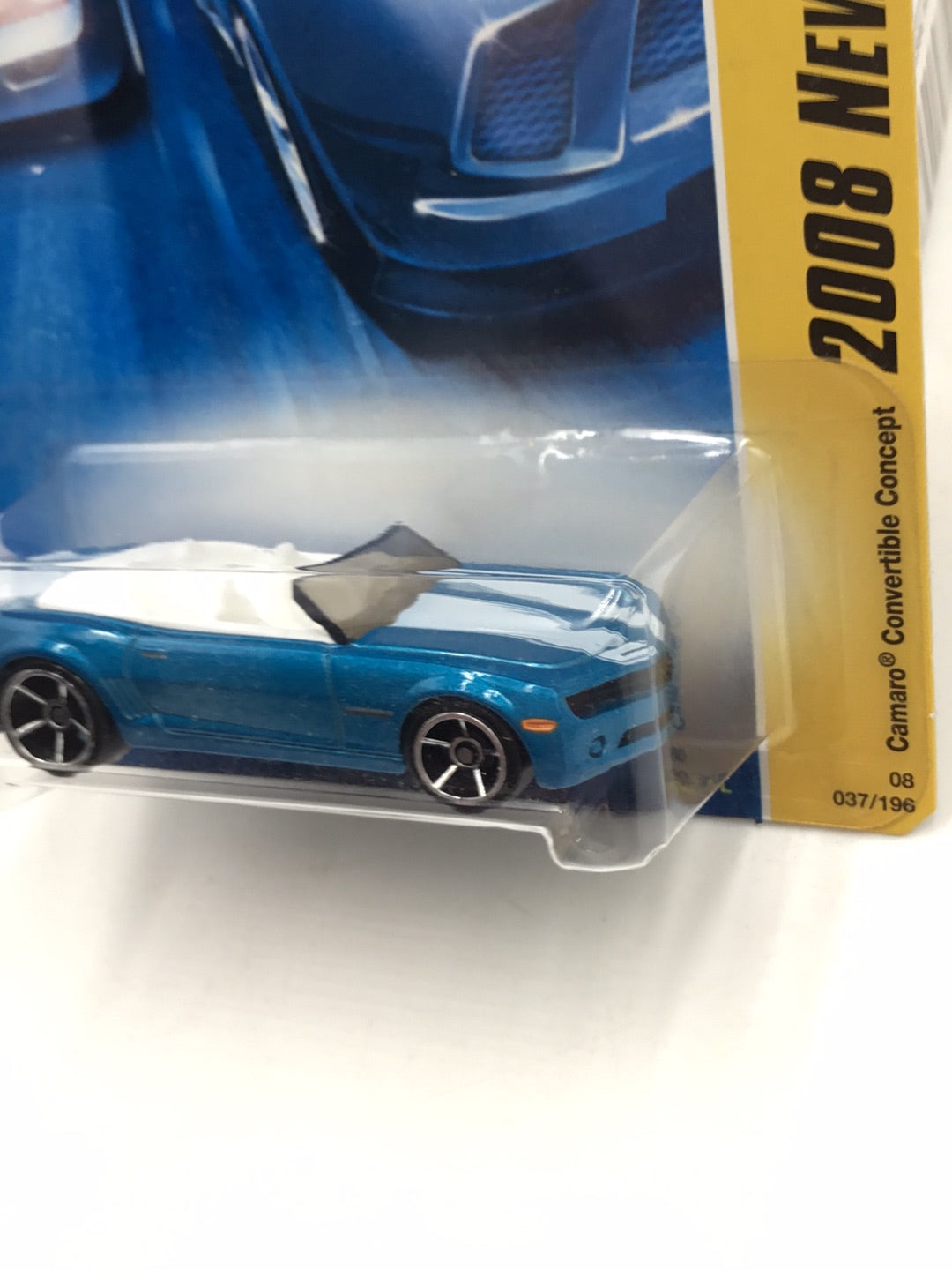 2008 Hot wheels #37 Camaro Convertible concept Z7