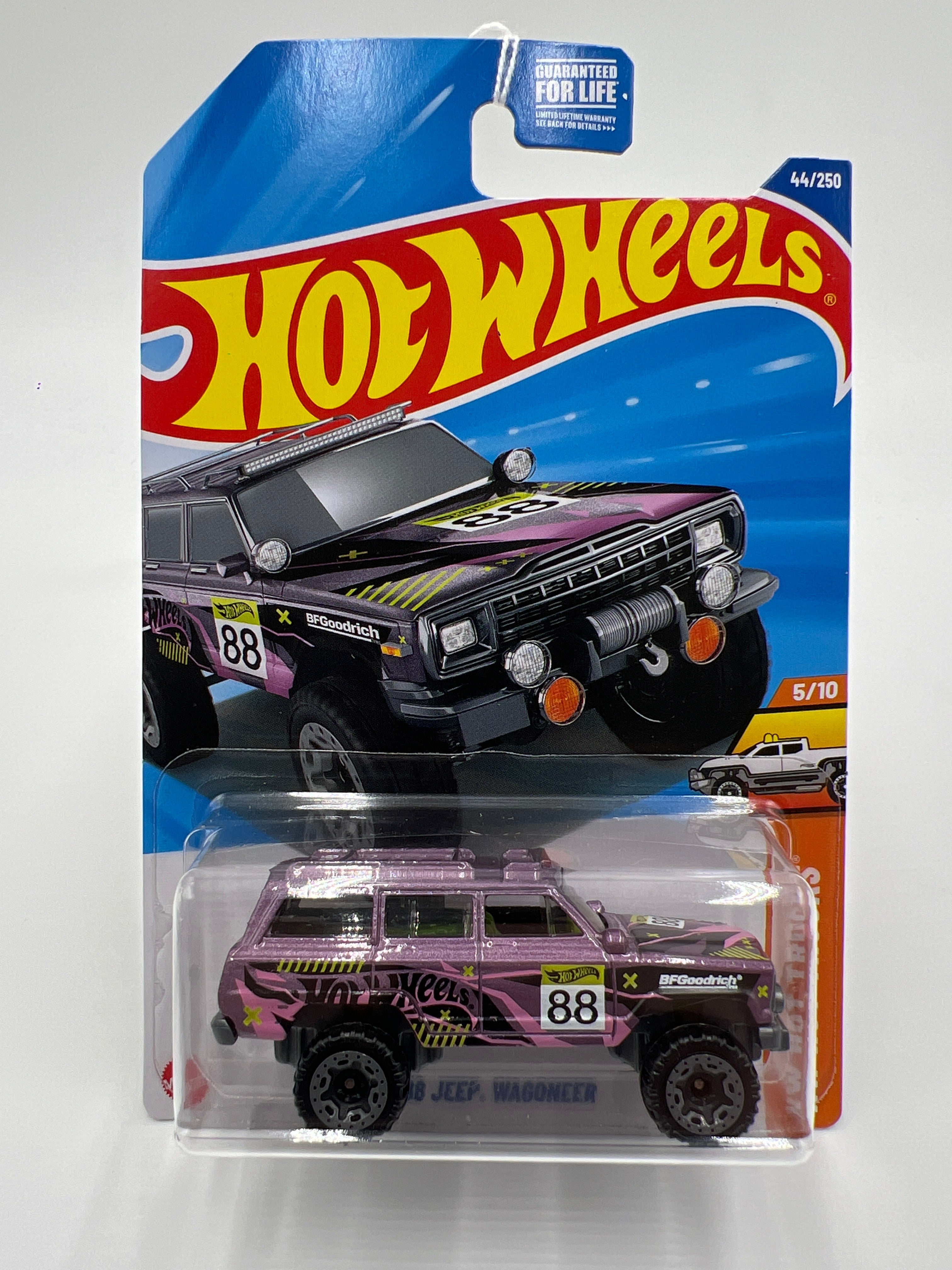 2025 Hot Wheels B Case #44 1988 Jeep Wagoneer Purple 45A