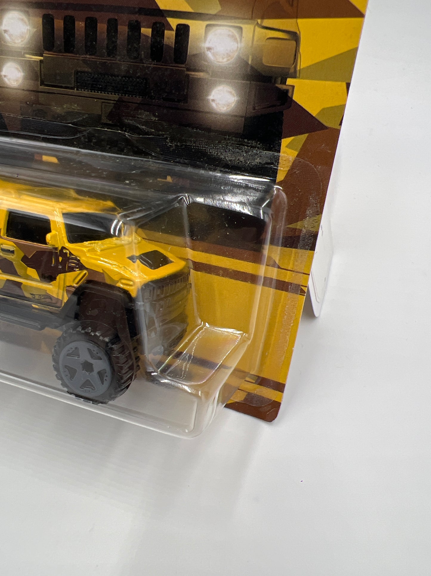 Hot Wheels Walmart Camouflage Series #1 Hummer H2 Yellow 161E