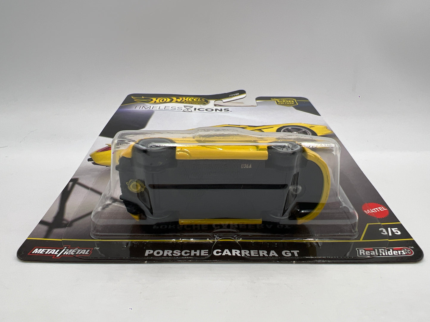 Hot Wheels Premium Car Culture Timeless Icons #3 Porsche Carrera GT Yellow 252i