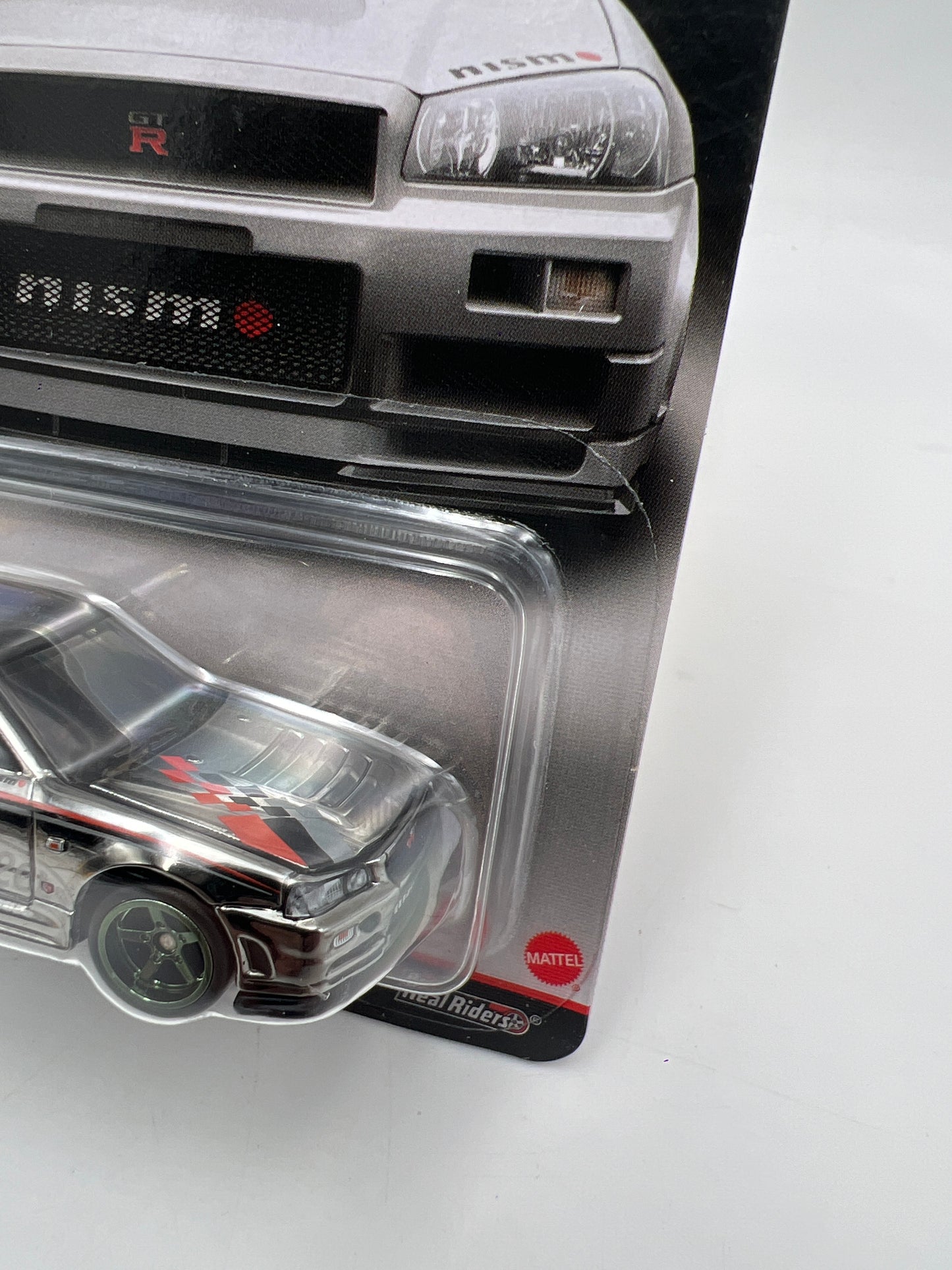 Hot Wheels RLC #14480/30000 Nismo Nissan Skyline GT-R BNR34 Chrome W/Protector
