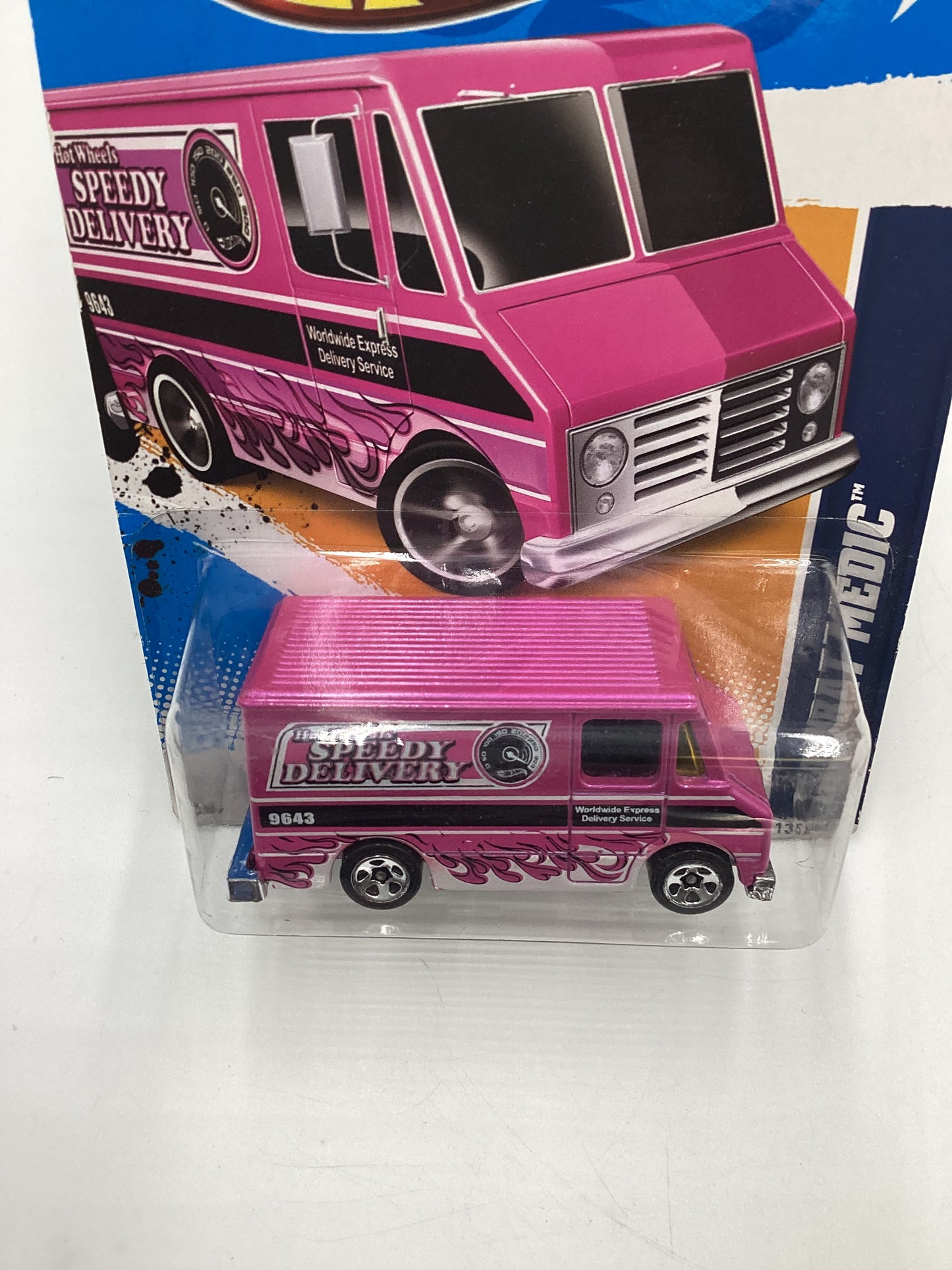 2012 Hot Wheels #135 Combat Medic Pink Walmart Exclusive 239A