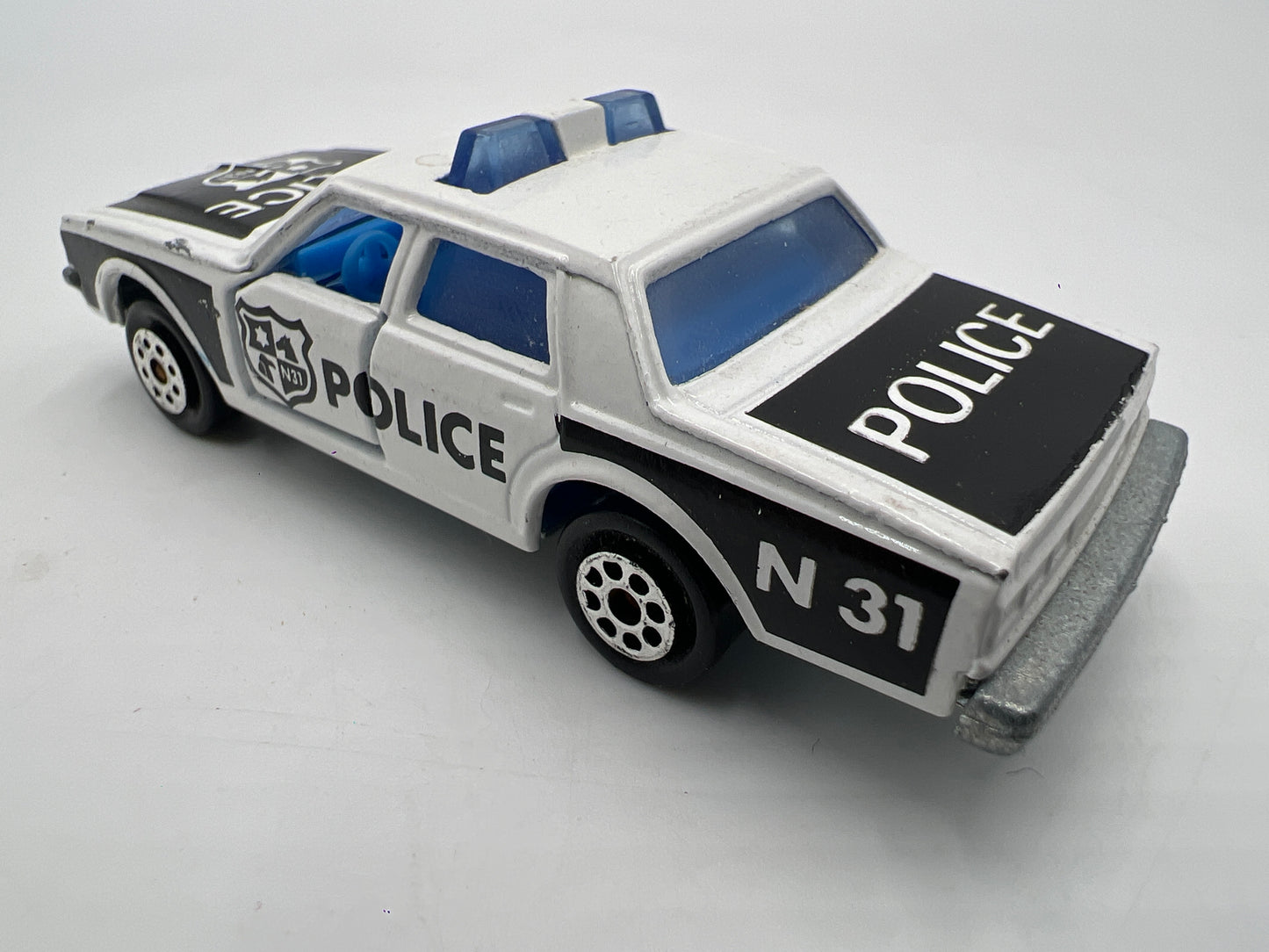 Majorette No. 240 Chevrolet Impala Police White/Black Loose