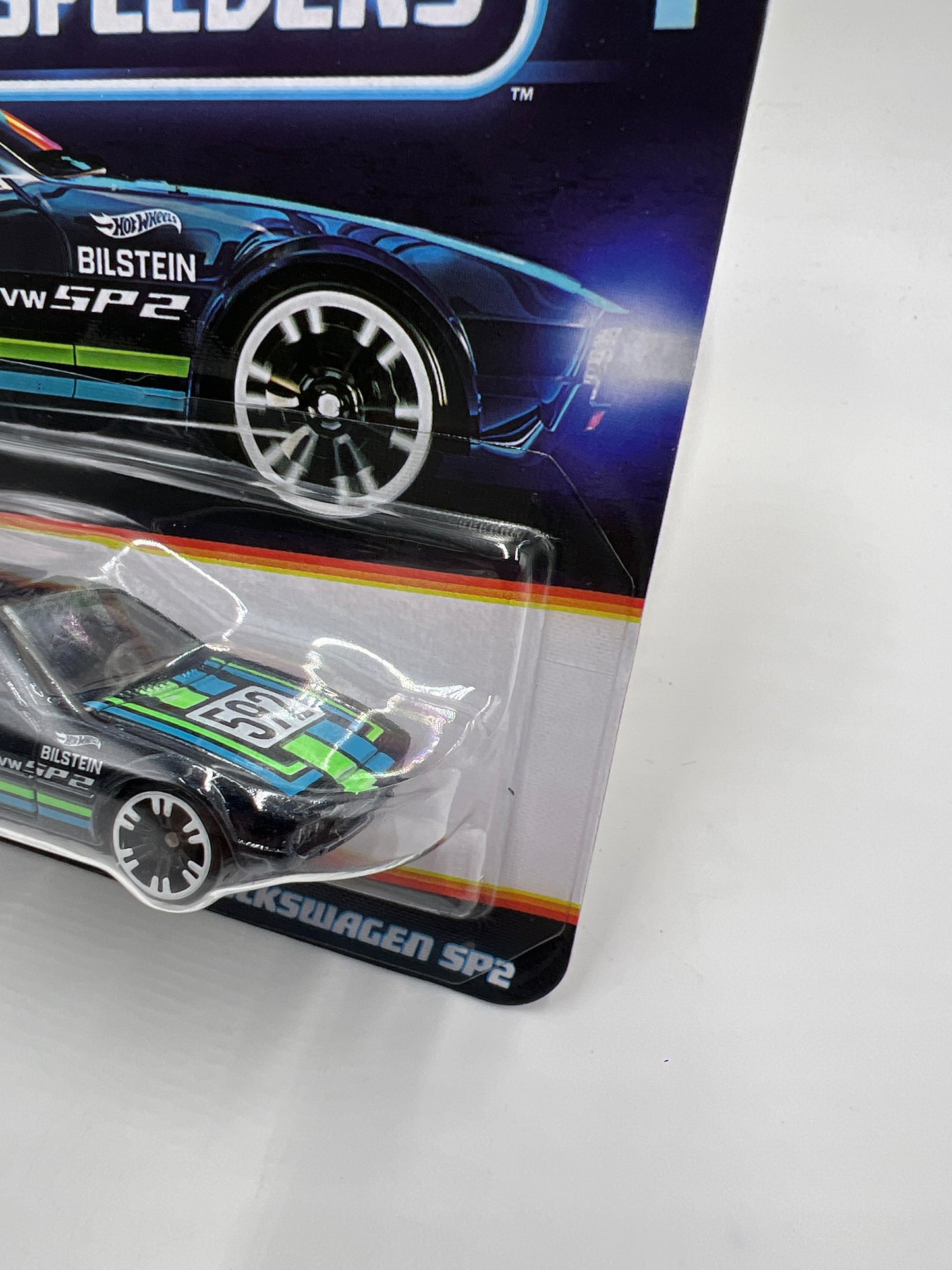 2026 Hot Wheels Neon Speeders #6 Volkswagen SP2 Black 157E