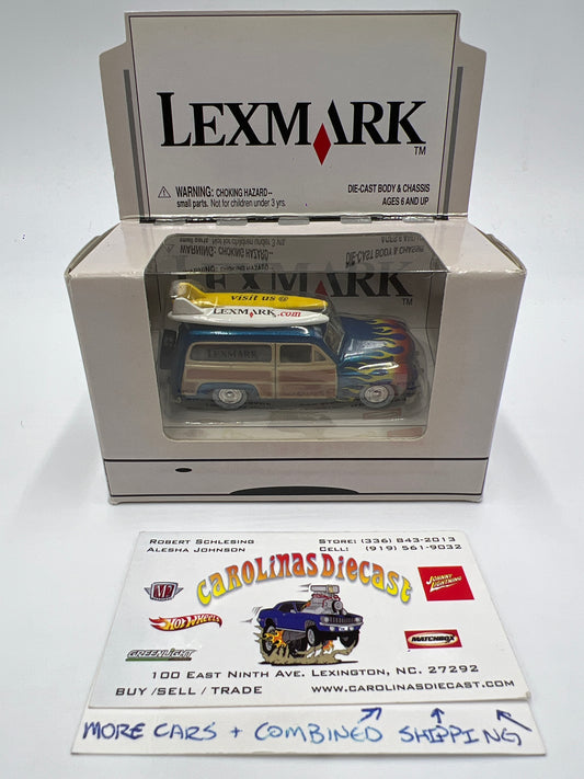 Johnny Lightning Lexmark Mercury Woodie Station Wagon Blue