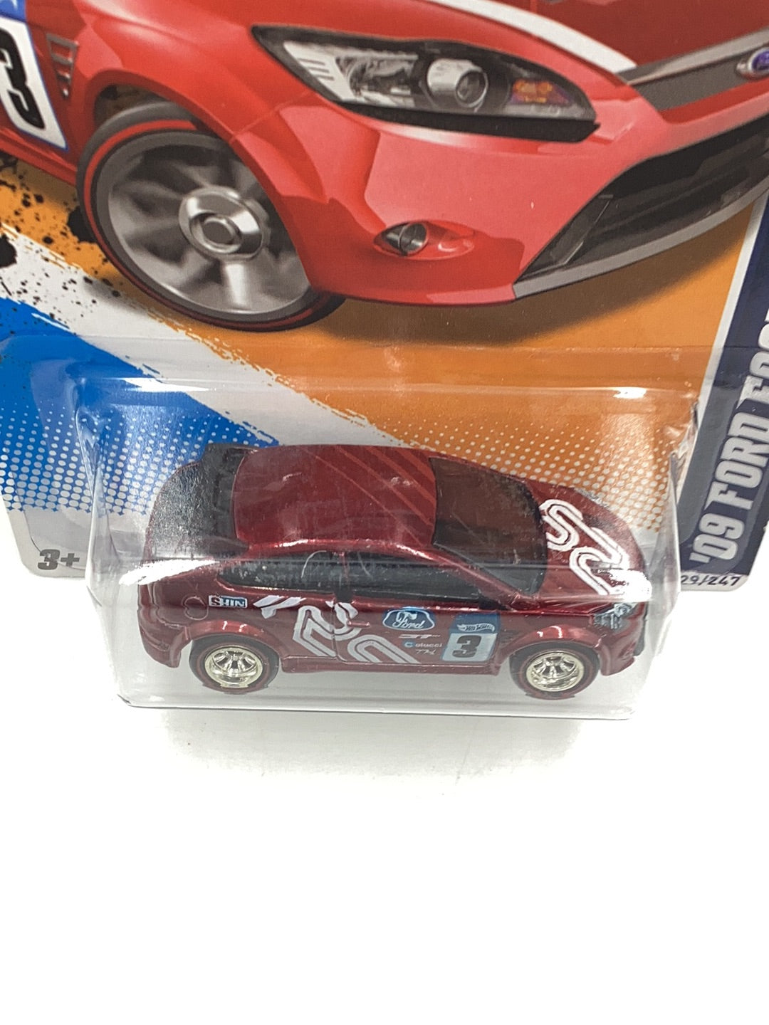 2012 hot wheels super treasure hunt #129 09 Ford Focus RS