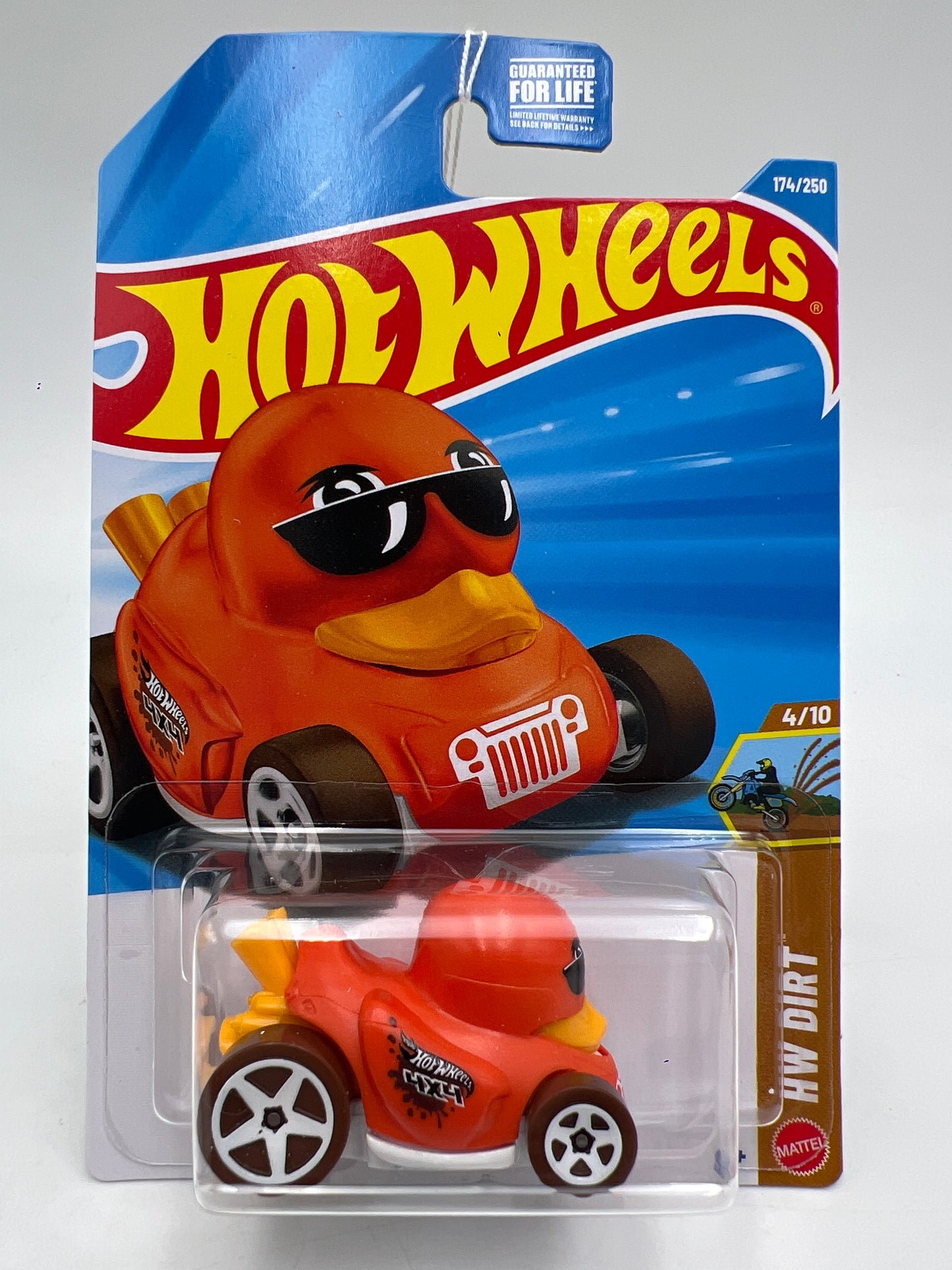2026 Hot Wheels J Case #174 Duck N Roll Orange