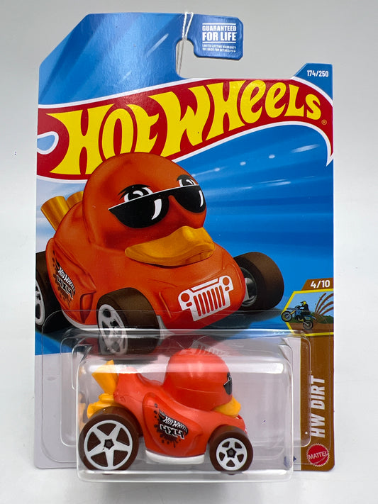 2026 Hot Wheels J Case #174 Duck N Roll Orange