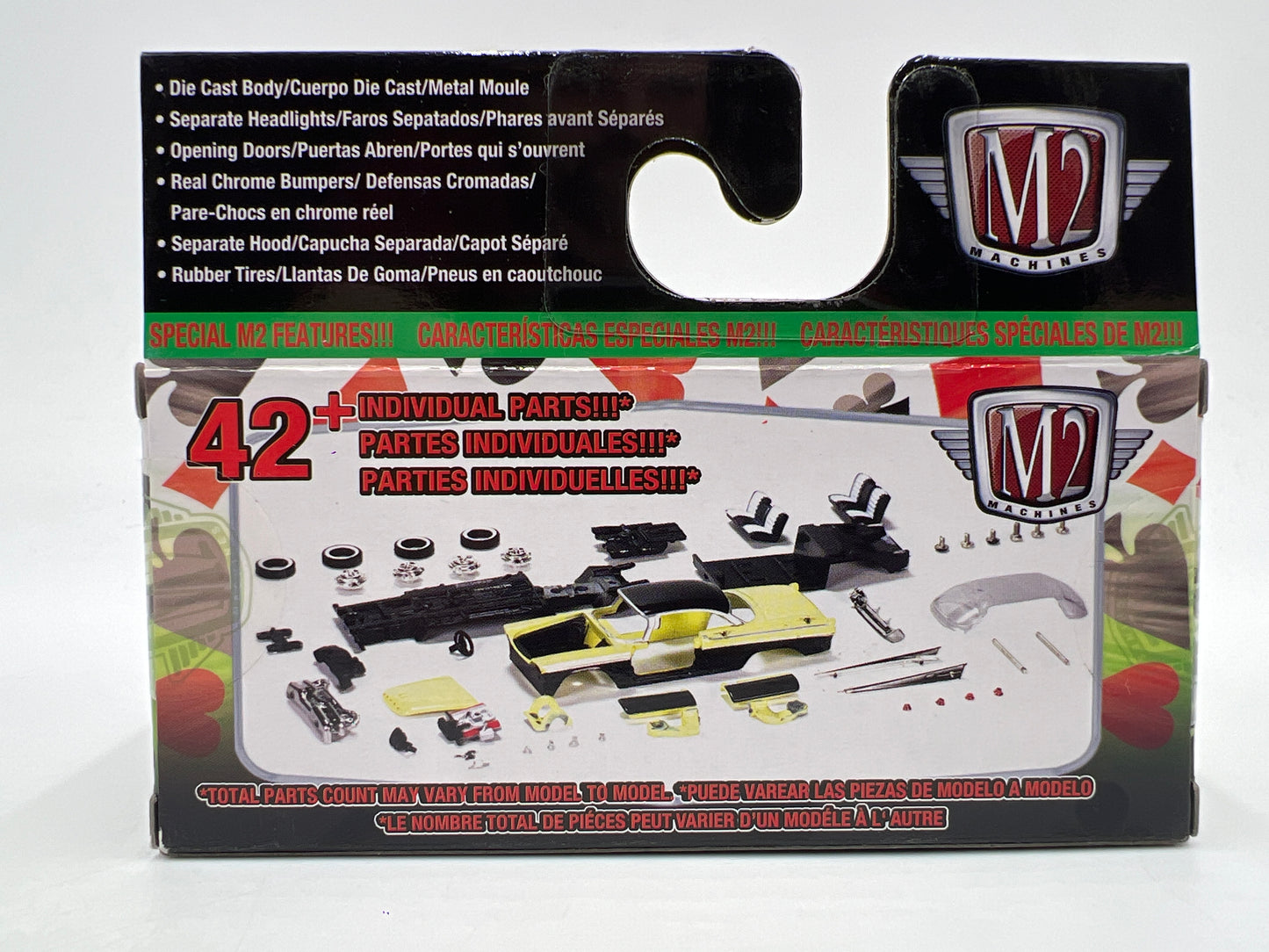 M2 Machines Wild Cards 1/3480 1960 VW Delivery Van USA Model WC12