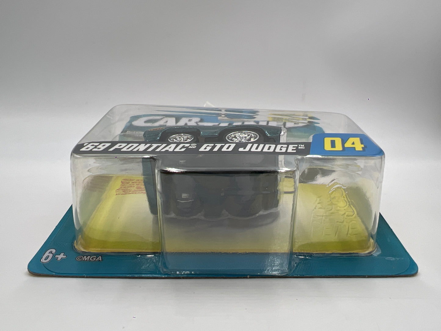 2025 MGA Car Tuned Series 3 #4 69 Pontiac GTO Judge Blue 179D