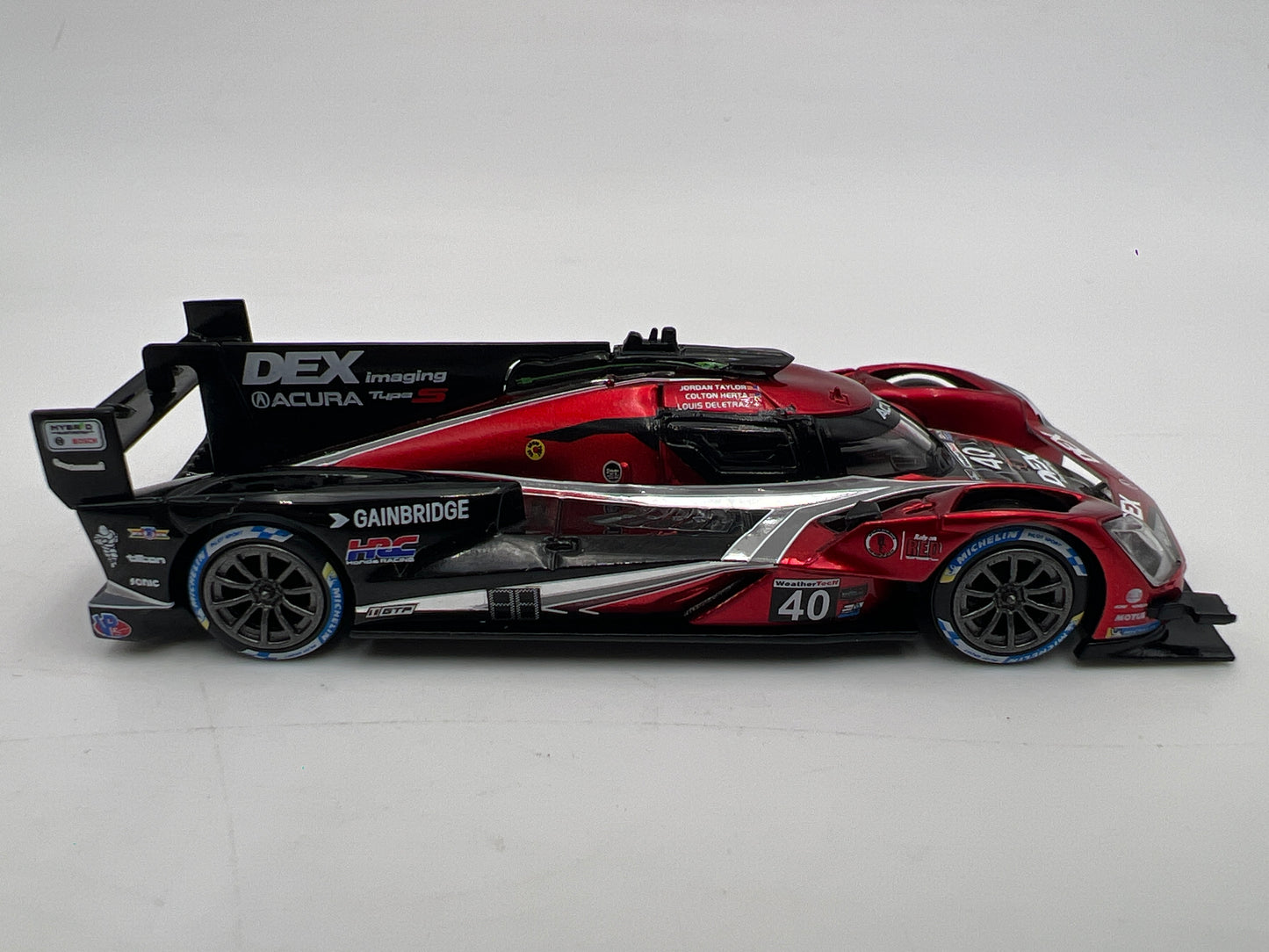 Mini GT #837 Acura ARX-06 GTP #40 2024 IMSA Sebring 12Hrs Winner DEX Imaging
