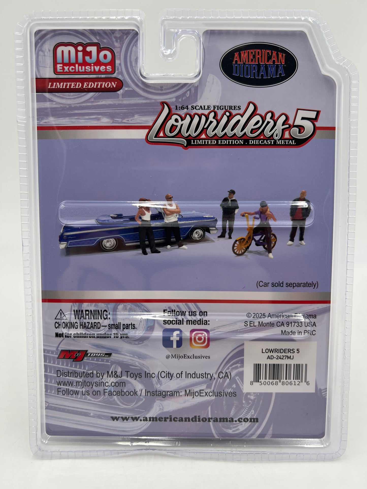 American Diorama MiJo Exclusives 1:64 Lowriders 5 175A