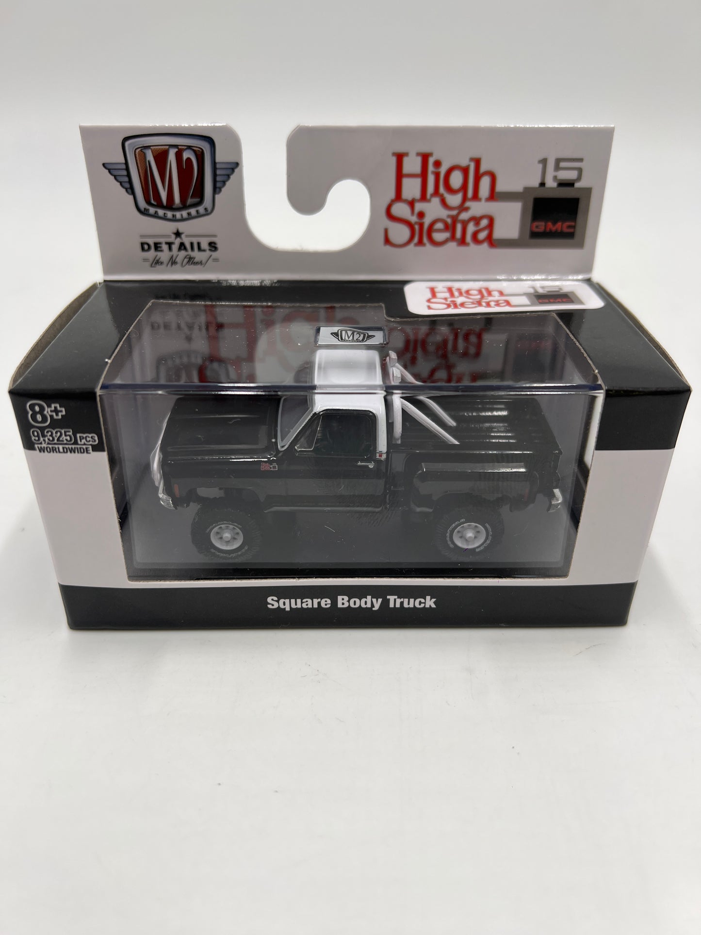 M2 Machines High Sierra 1976 GMC High Sierra 15 4x4 R62 Black