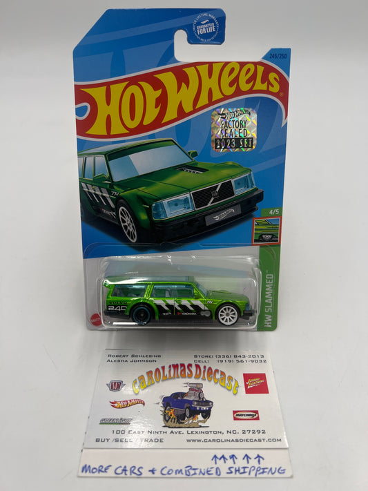 2023 Hot Wheels Volvo 240 Drift Wagon 1/1250 Super Treasure Hunt Factory Sealed W/ Protector