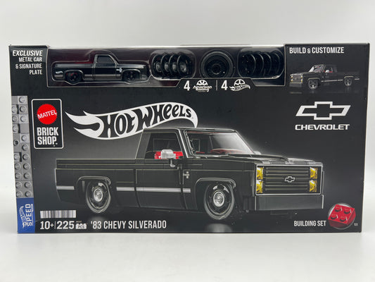 Hot Wheels Mattel Brick Shop 83 Chevy Silverado W/Box Unopened