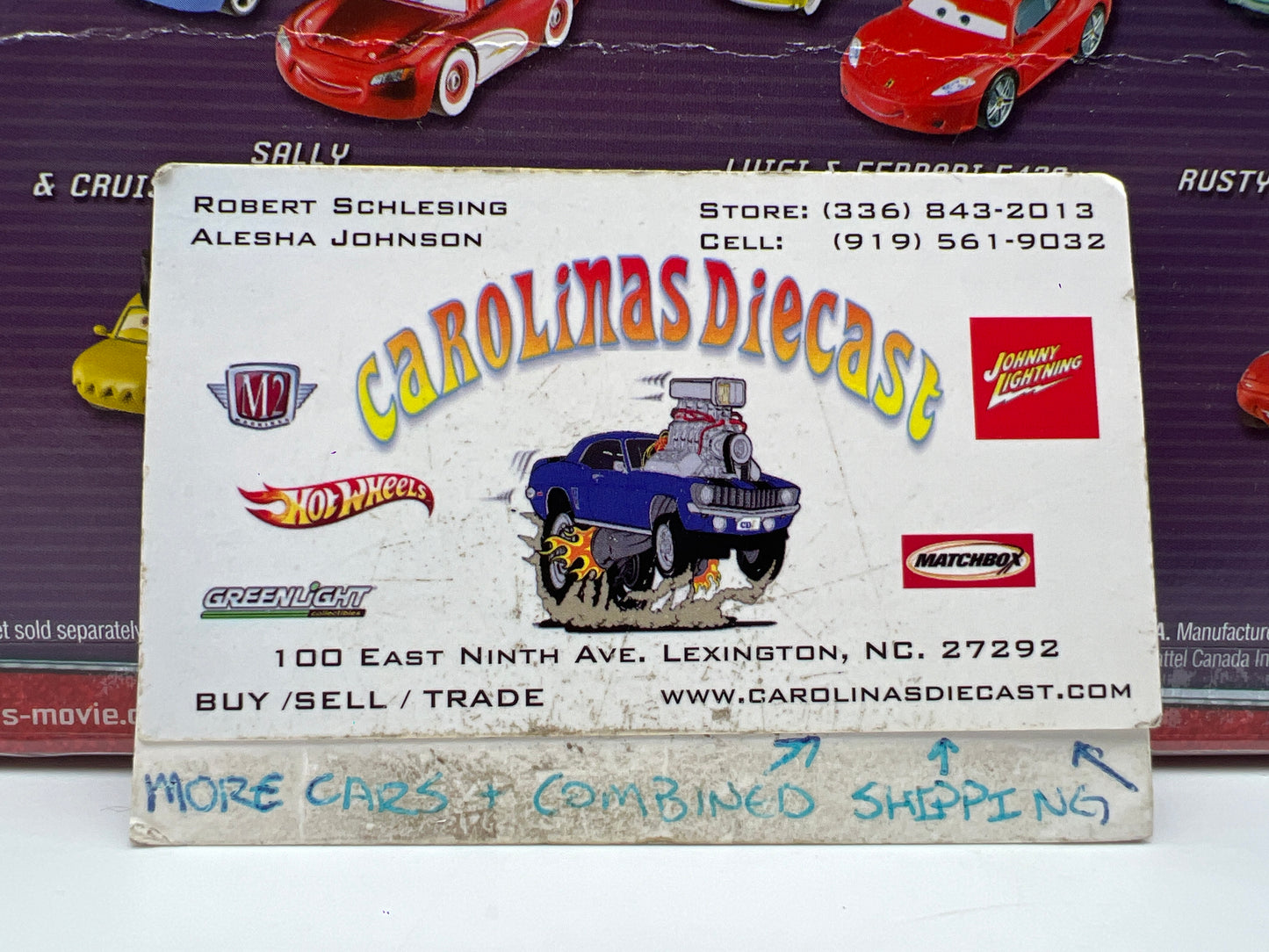 Disney Pixar The World Of Cars 2 Pack Movie Moments Mr & Mrs The King