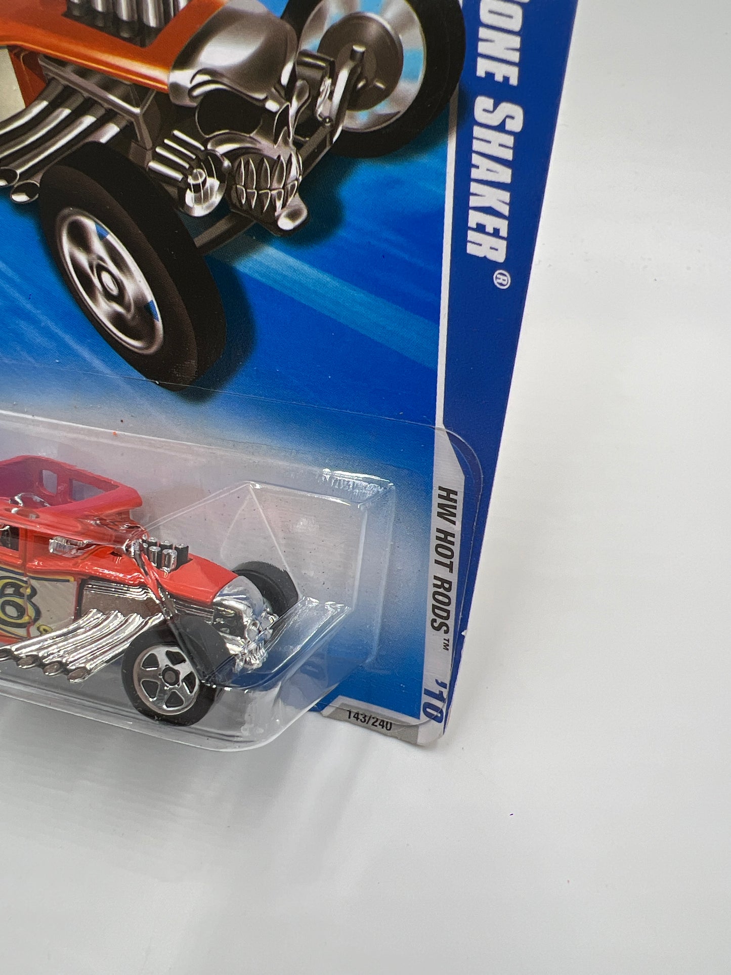 2010 Hot Wheels Hot Rods #143 Bone Shaker Orange 60A