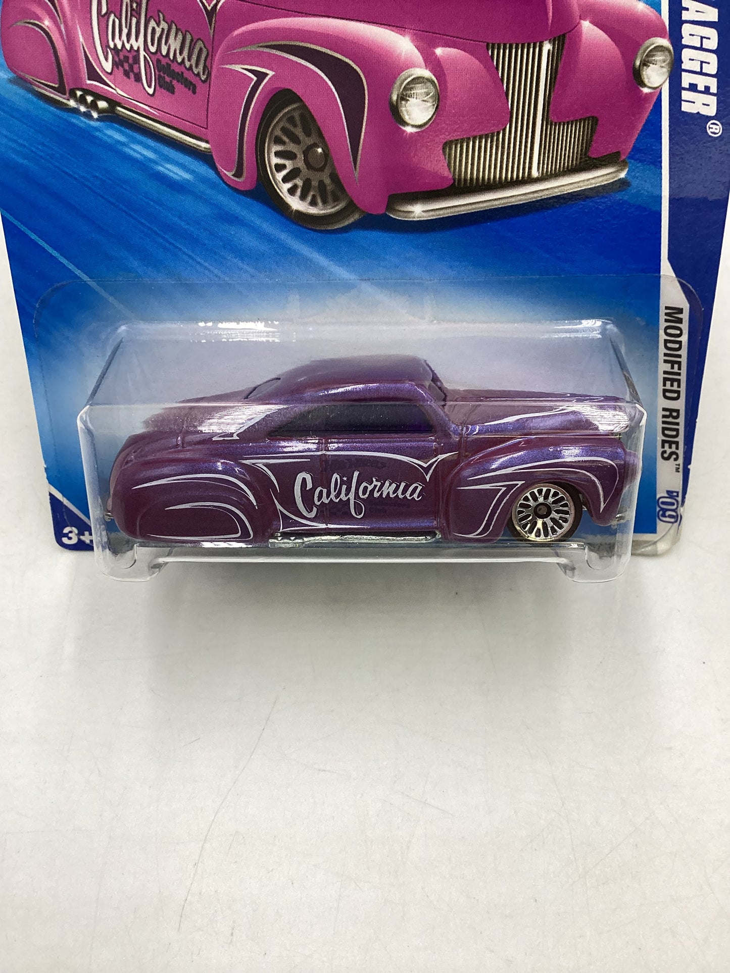 2009 Hot Wheels #157 Tail Dragger Purple 56E