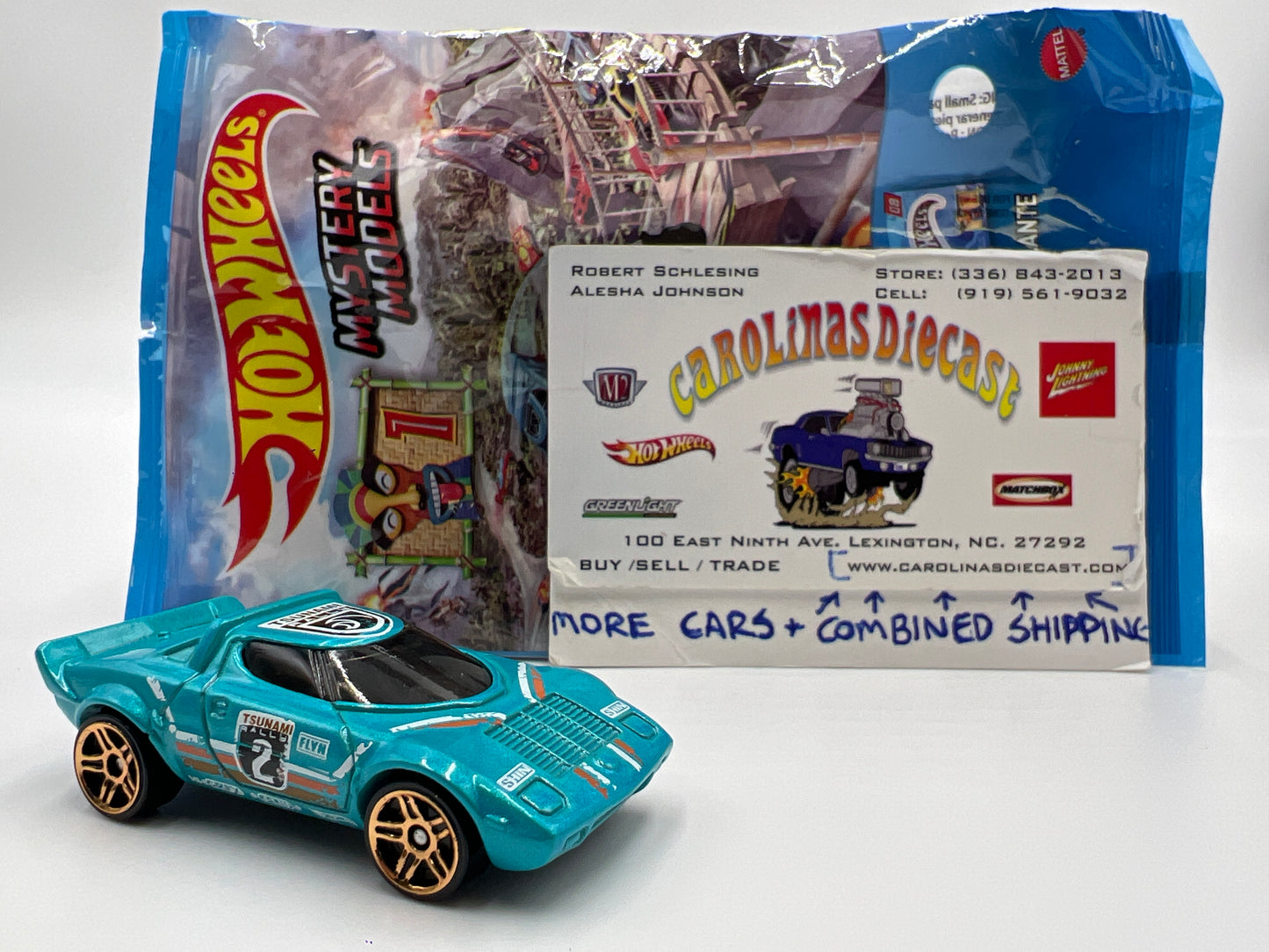 2021 Hot Wheels Mystery Models Series 1 #2 Chase Lancia Stratos Light Blue