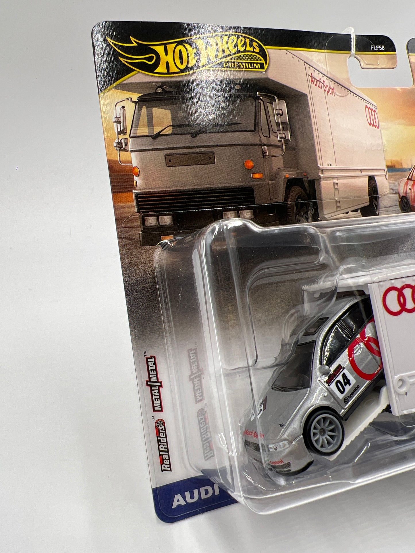 Hot Wheels Team Transport #77 Audi S4 Quattro & Fleet Flyer 281G