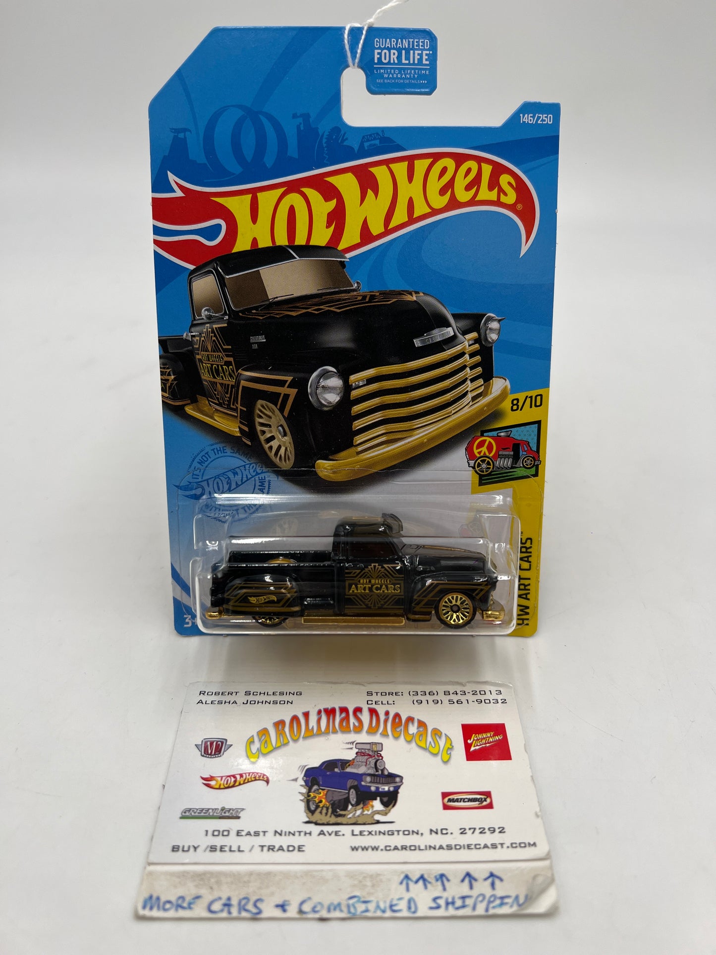 2021 Hot Wheels Art Cars #146 La Troca Black 40A