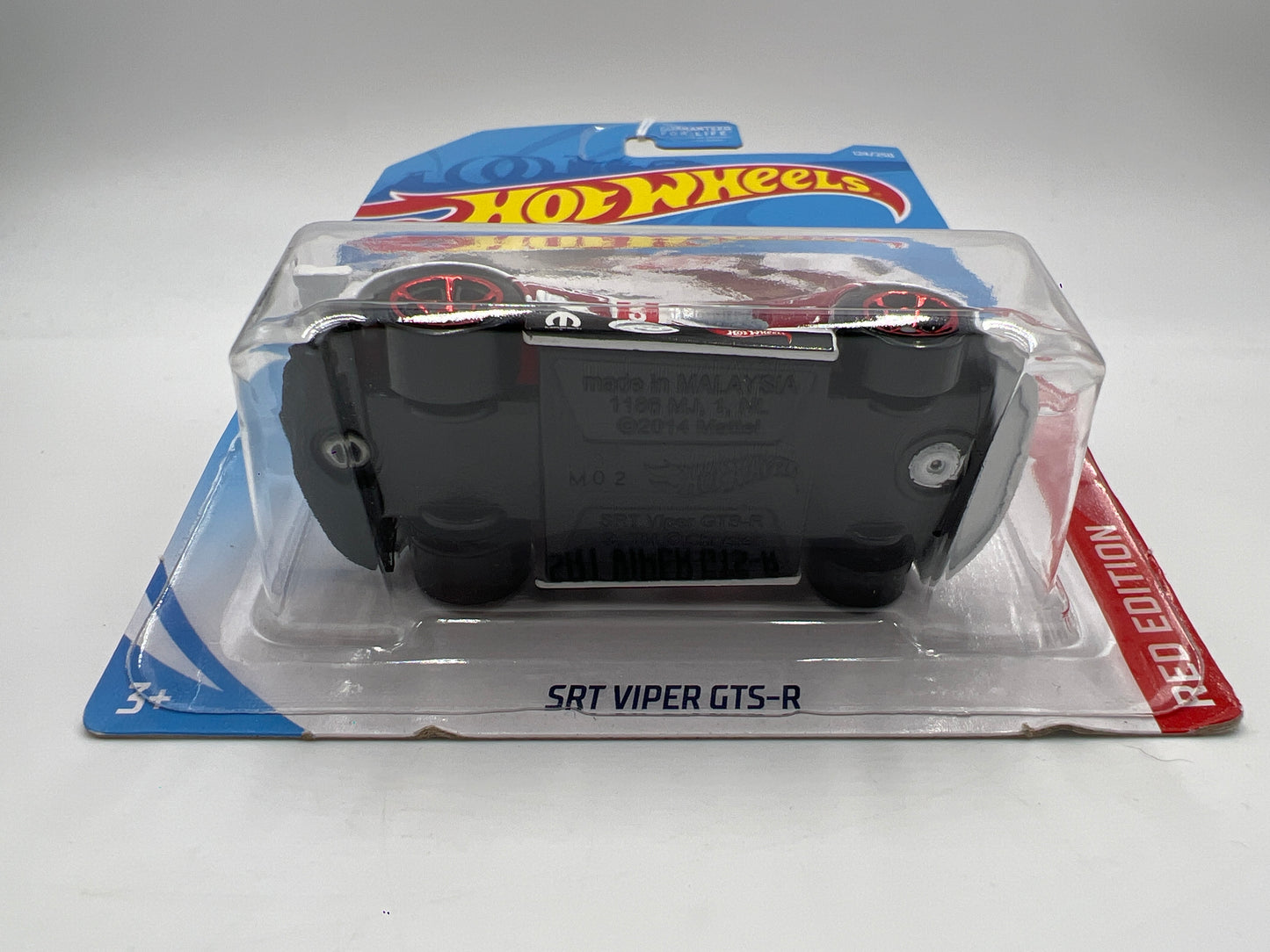 2019 Hot Wheels Target Exclusive Red Edition #124 SRT Viper GTS-R White 148A