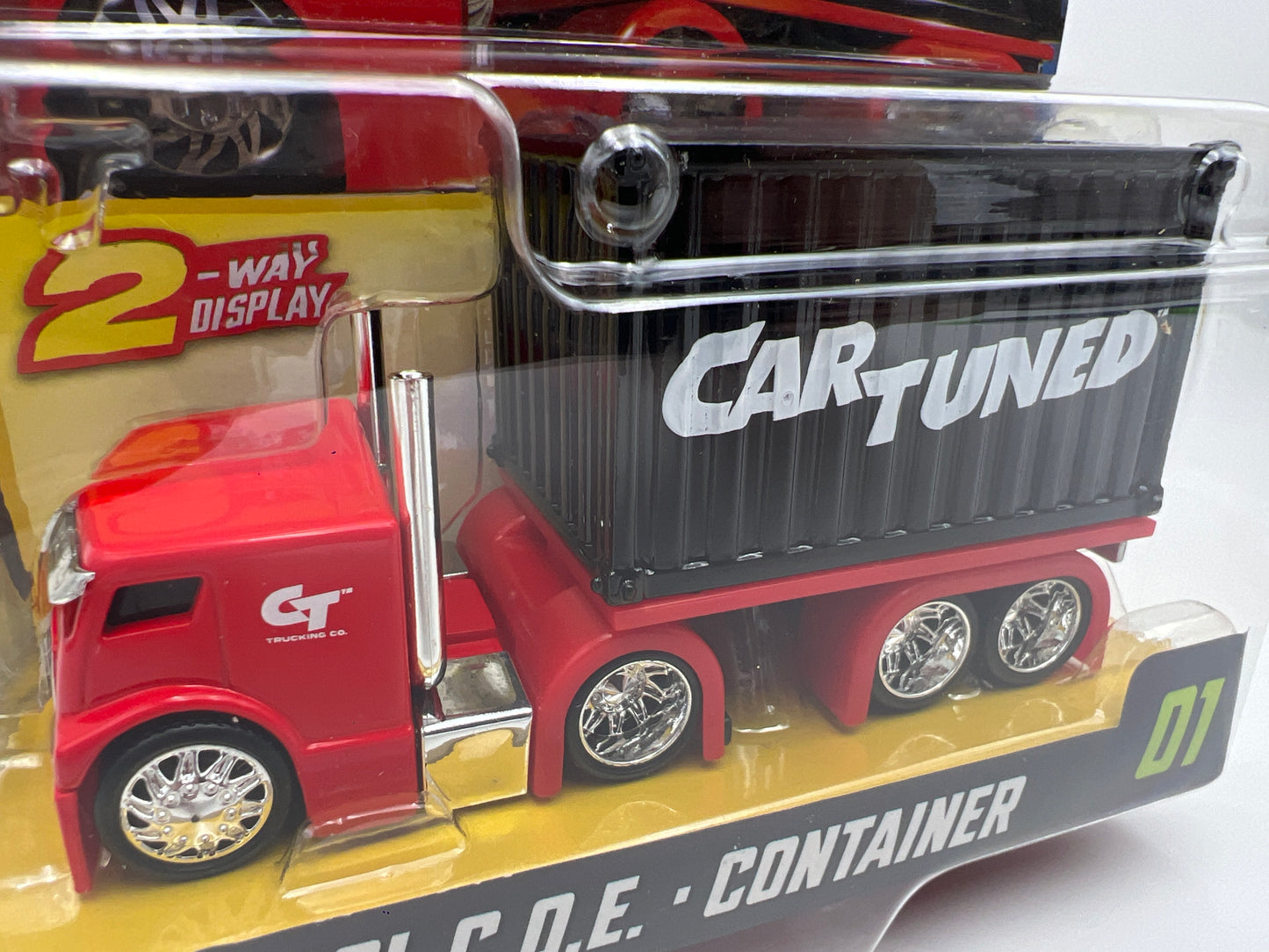 MGA Car Tuned Rigs Series 2 #1 Cool COE Black Container