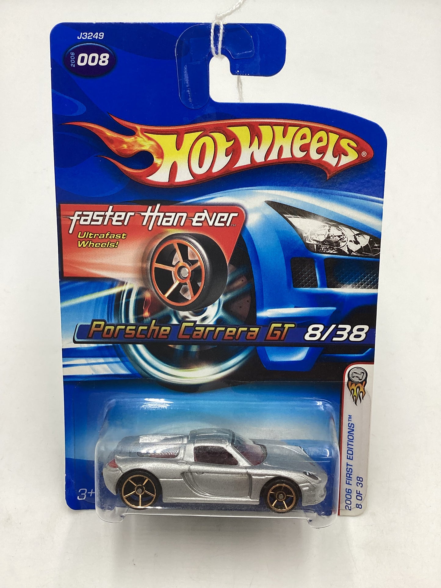 2006 Hot Wheels First Editions #008 Porsche Carrera GT Faster Than Ever 99E