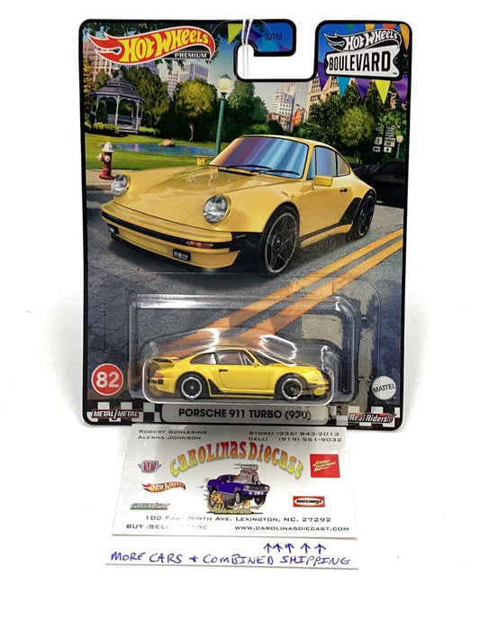 Hot Wheels Boulevard #82 Porsche 911 Turbo (930) 262D