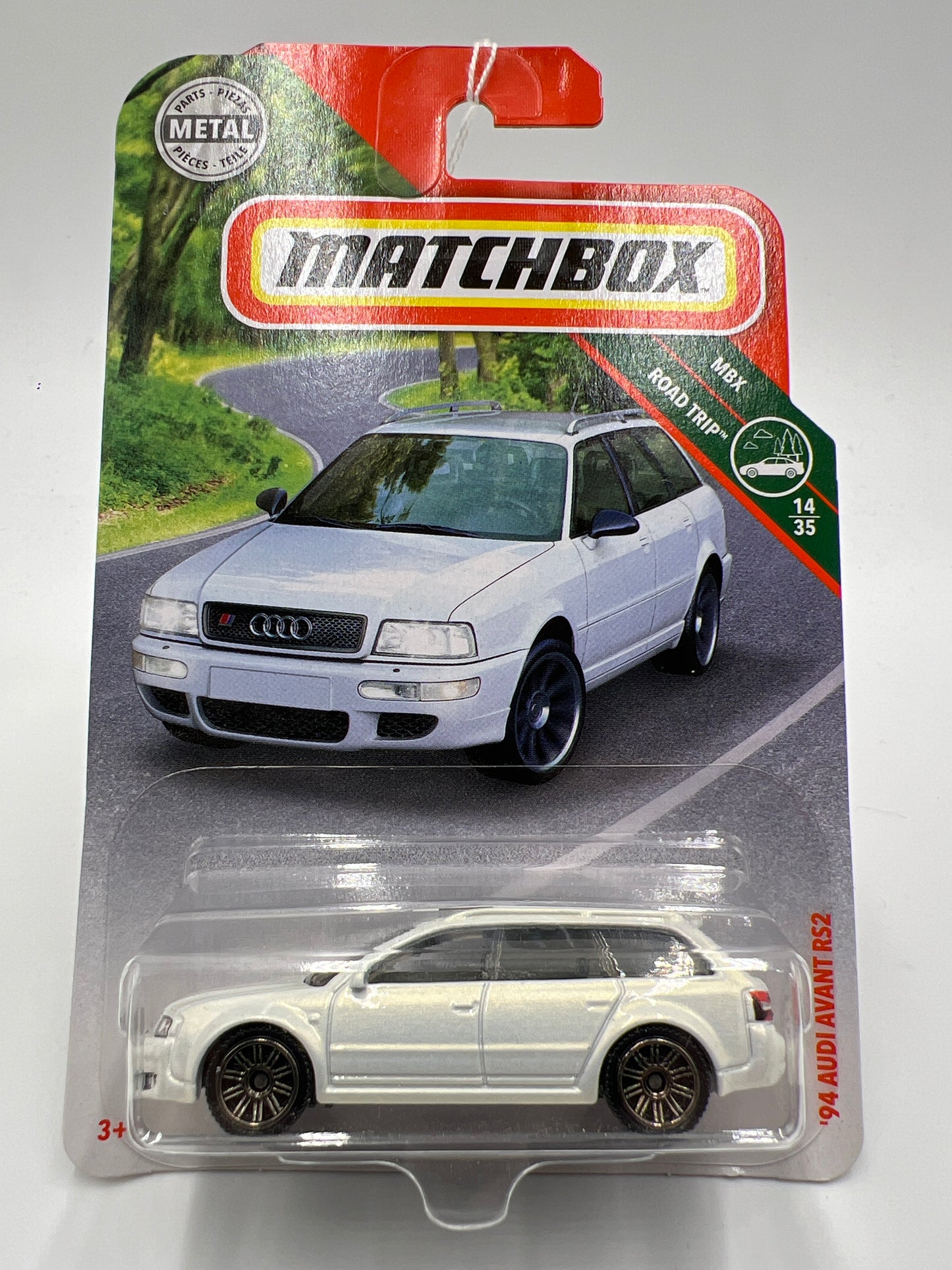Matchbox Road Trip #20 94 Audi Avant RS2 White 214F