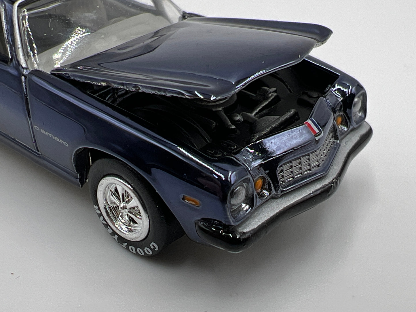 Johnny Lightning 1/64 Toy Fair 2000 1976 Chevrolet Camaro Blue Loose