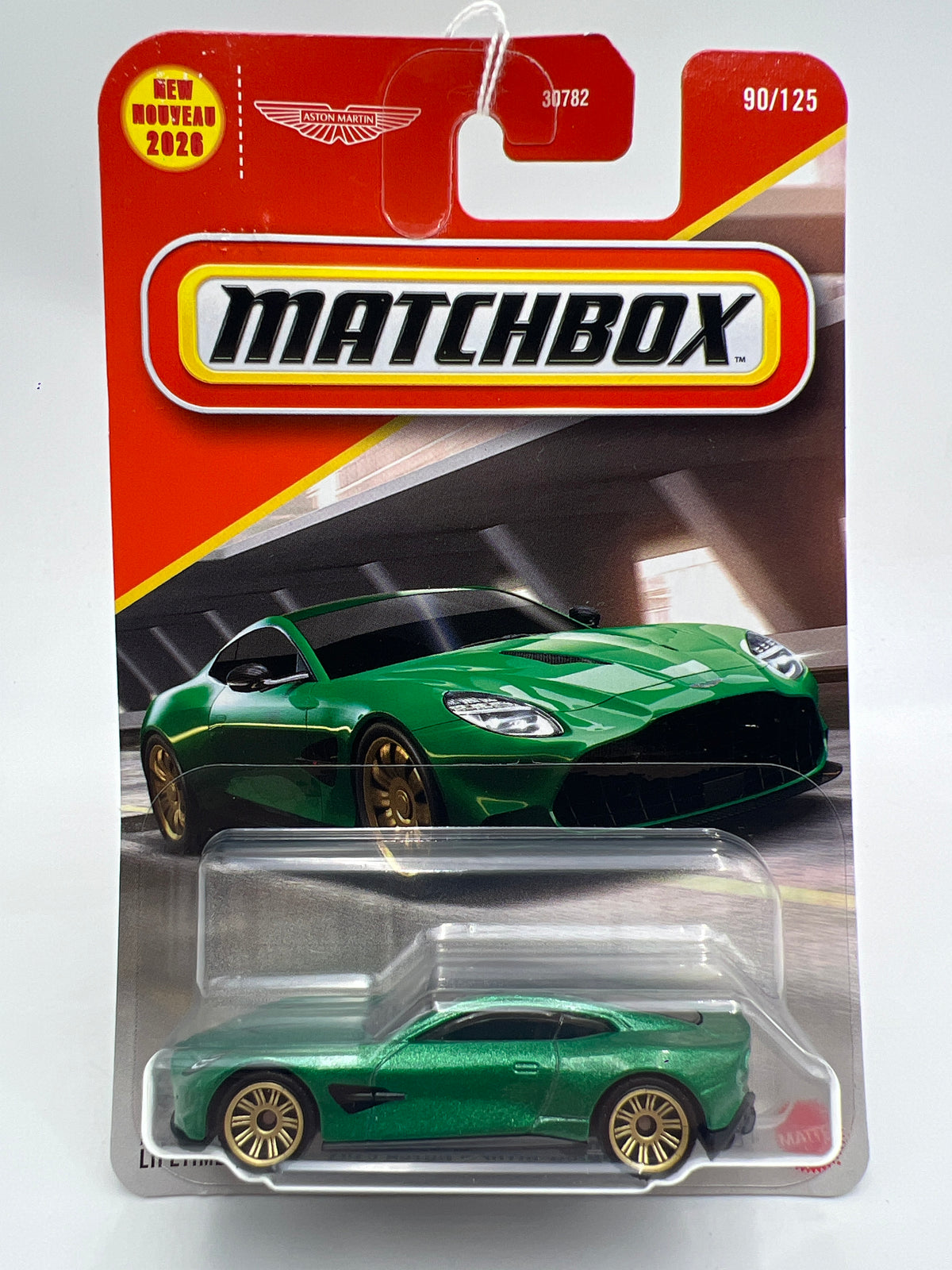 2026 Matchbox #90 2025 Aston Martin Vanquish Green