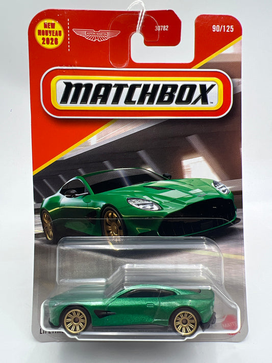 2026 Matchbox #90 2025 Aston Martin Vanquish Green