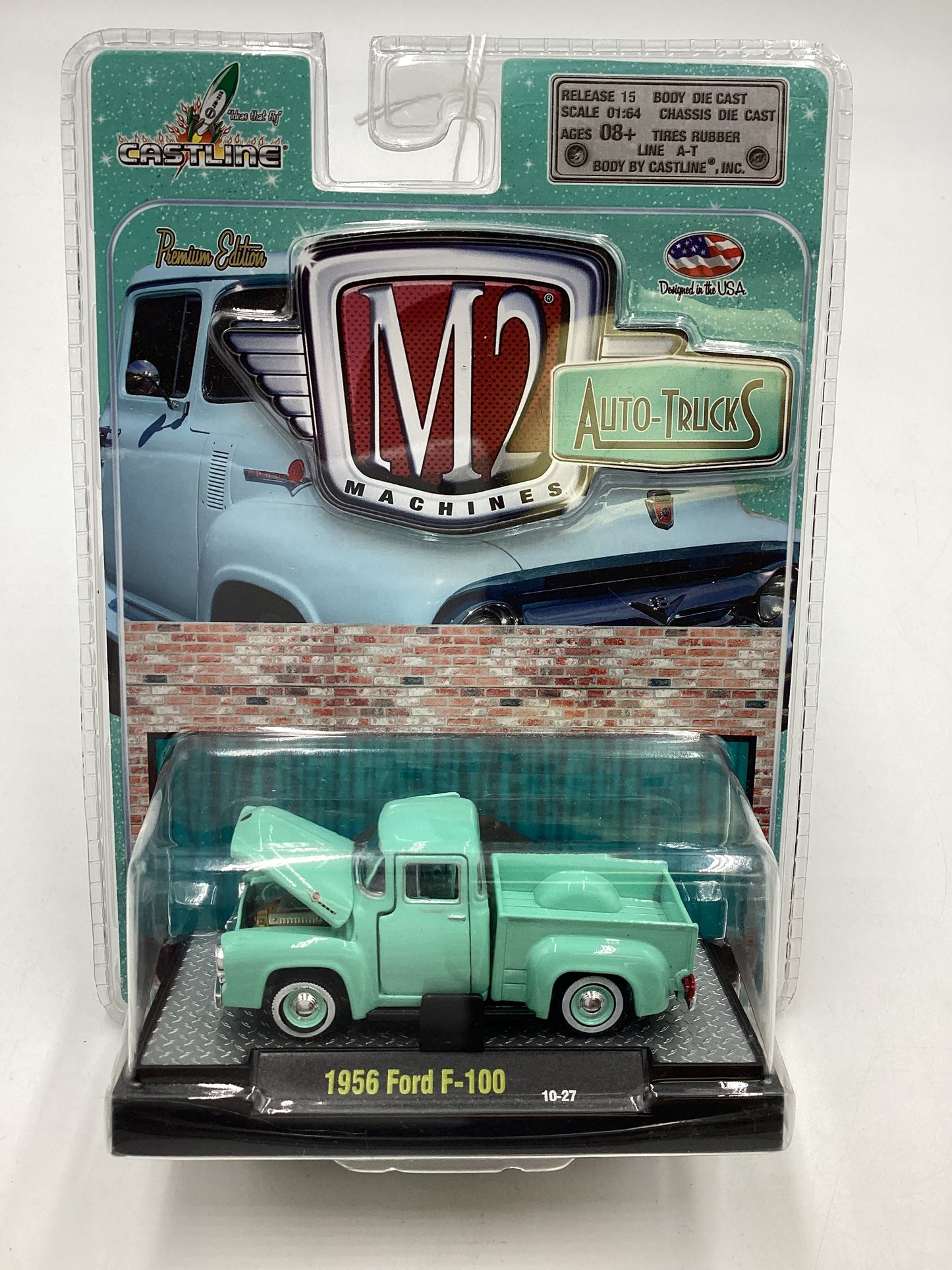 M2 Machines Auto-trucks 1956 Ford F-100 10-27 198E