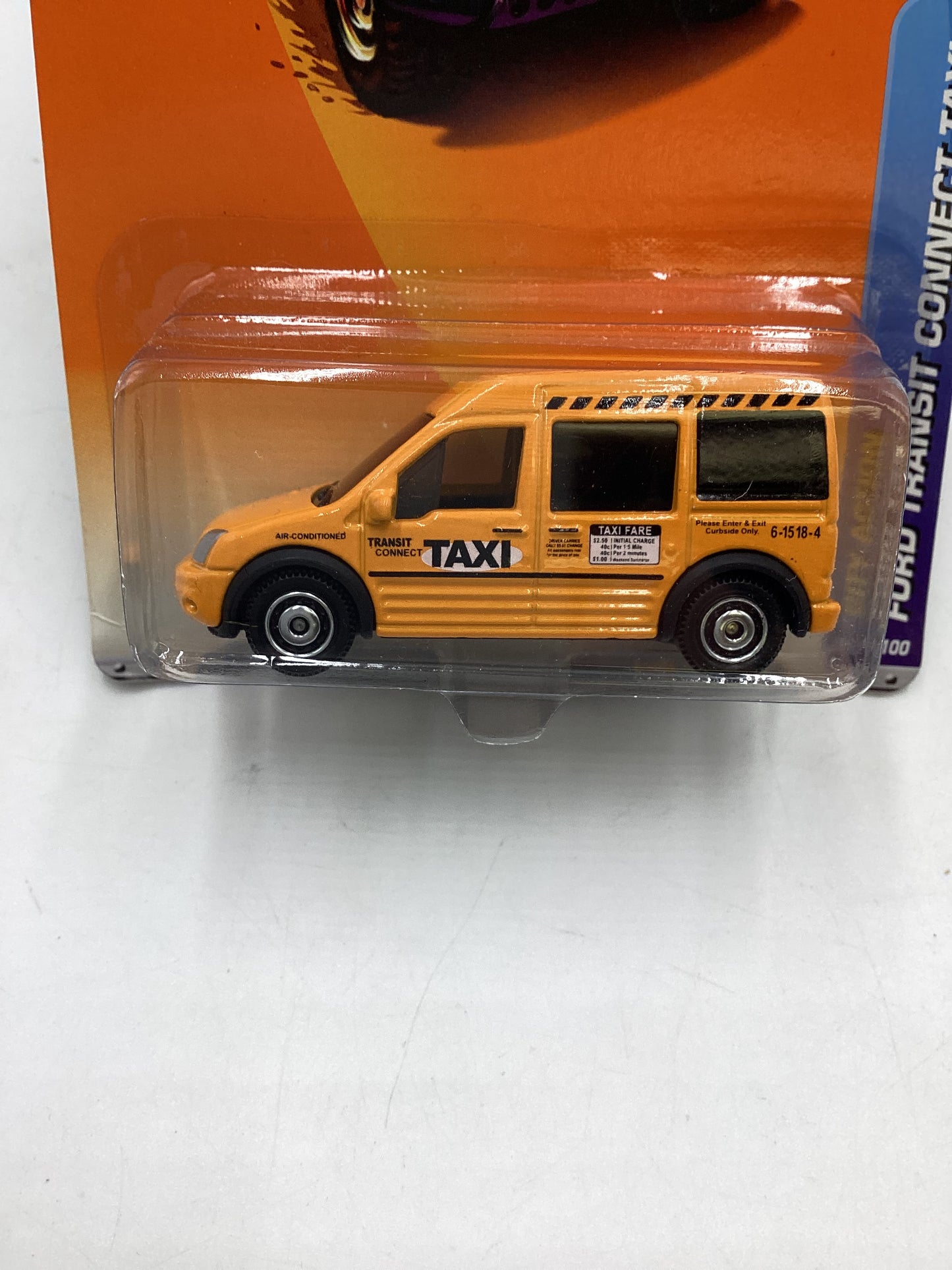 Matchbox #59 2010 City Action Ford Transit Connect Taxi 32G