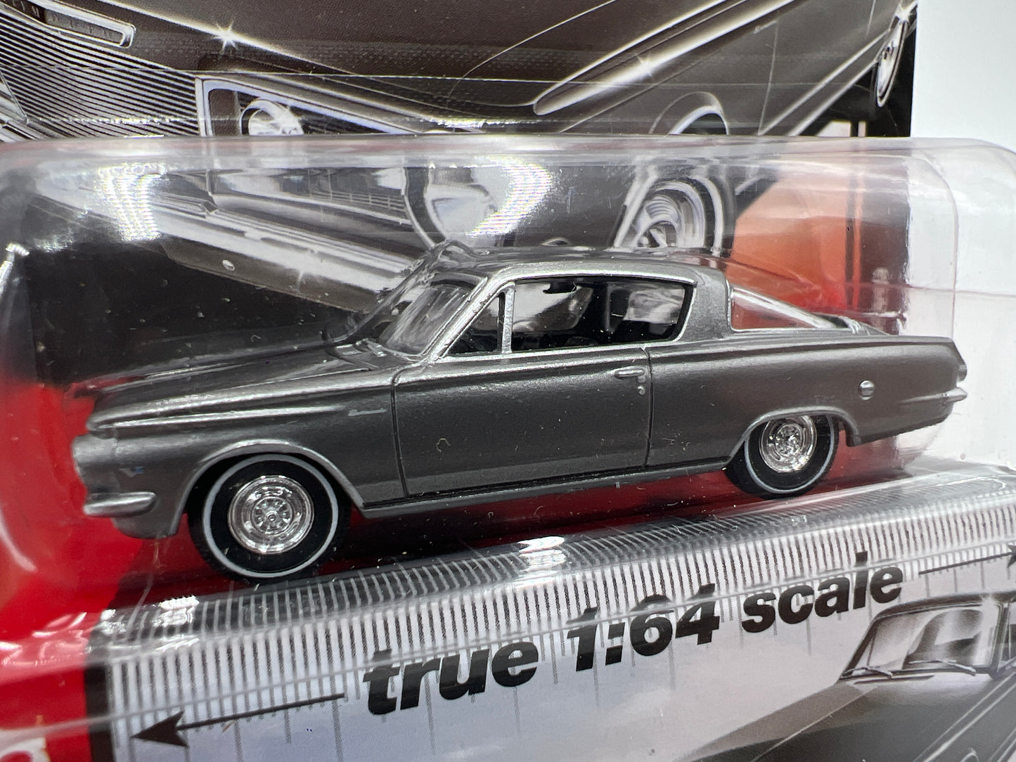 Auto World Vintage Muscle Release 4 #2 1964 Plymouth Barracuda Silver 185A
