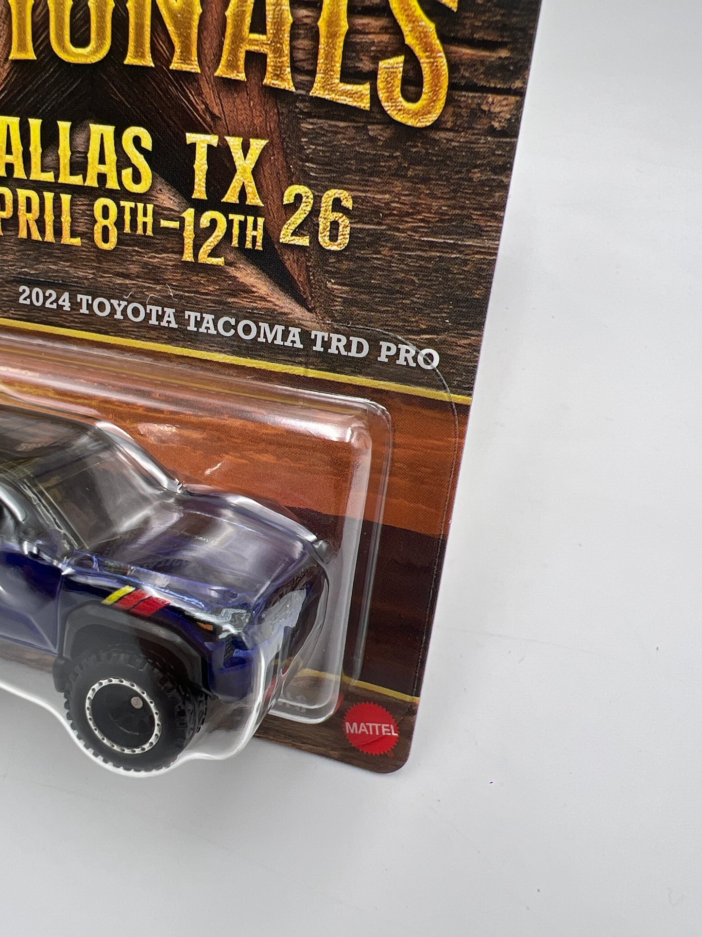 2026 Hot Wheels 26th Annual Collectors Nationals 2024 Toyota Tacoma TRD Pro Blue W/Protector
