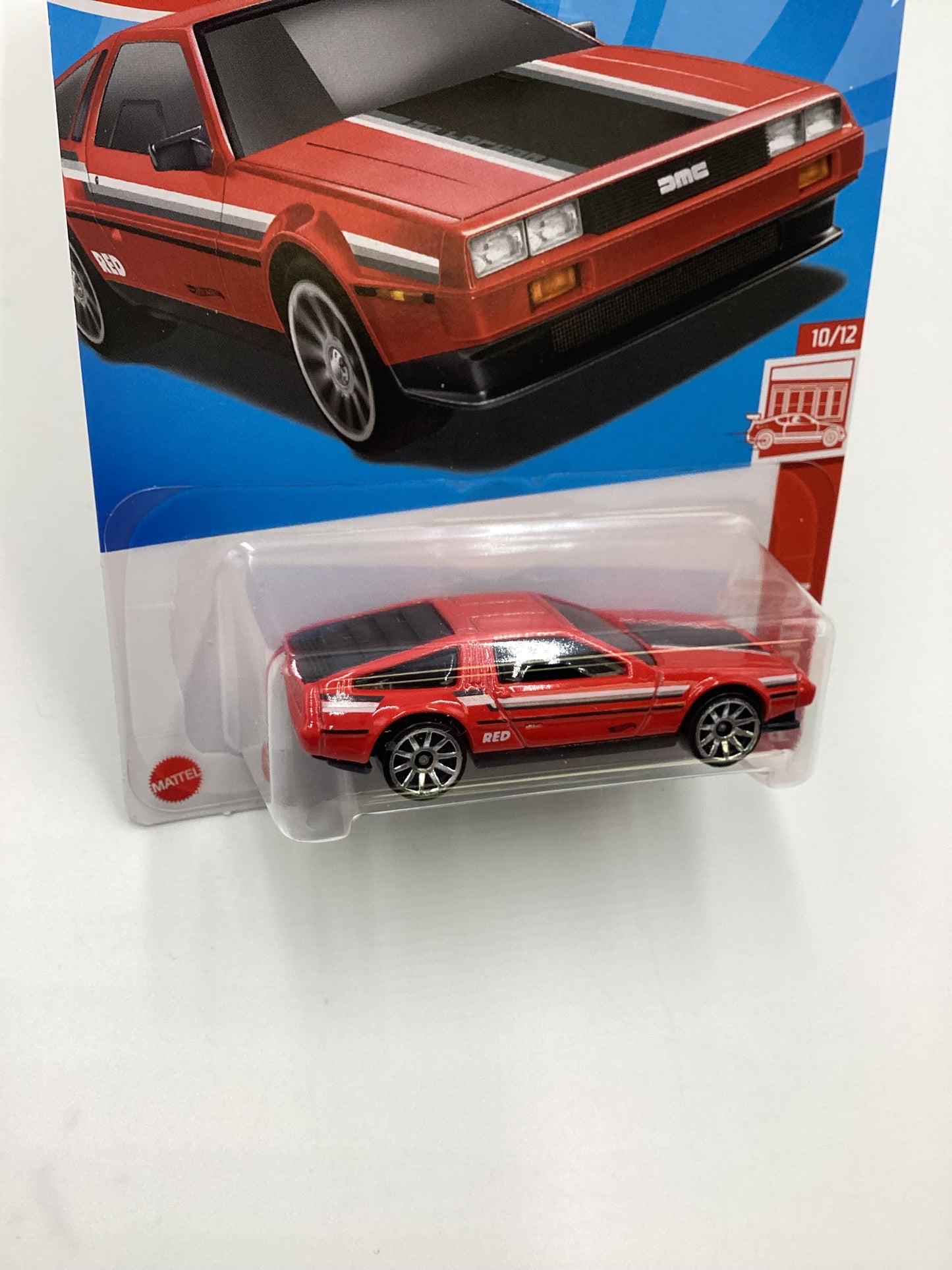 2023 Hot Wheels #101 DMC Delorean Red Edition