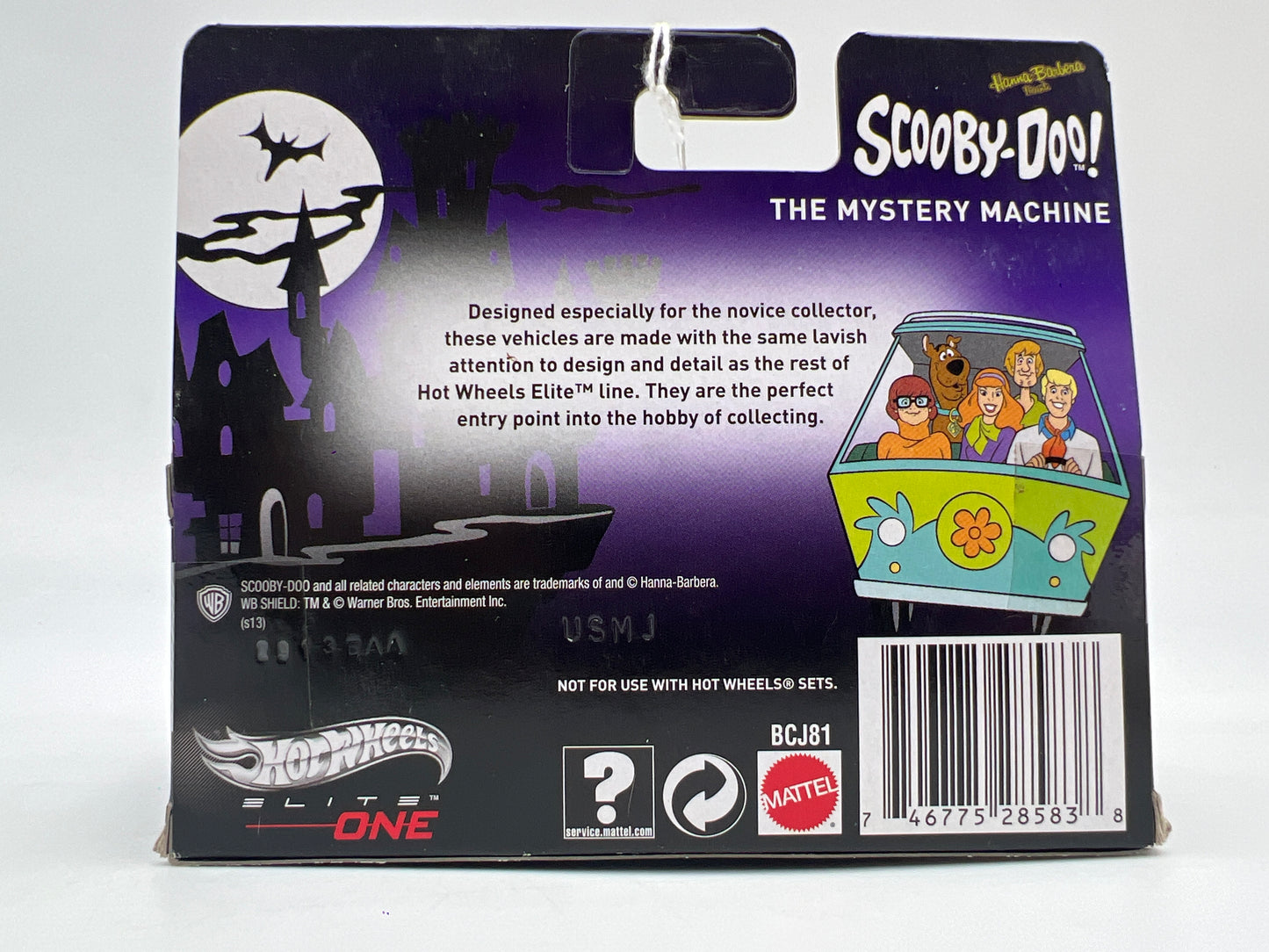 Hot Wheels 1/50 Scale Elite One Scooby-Doo The Mystery Machine