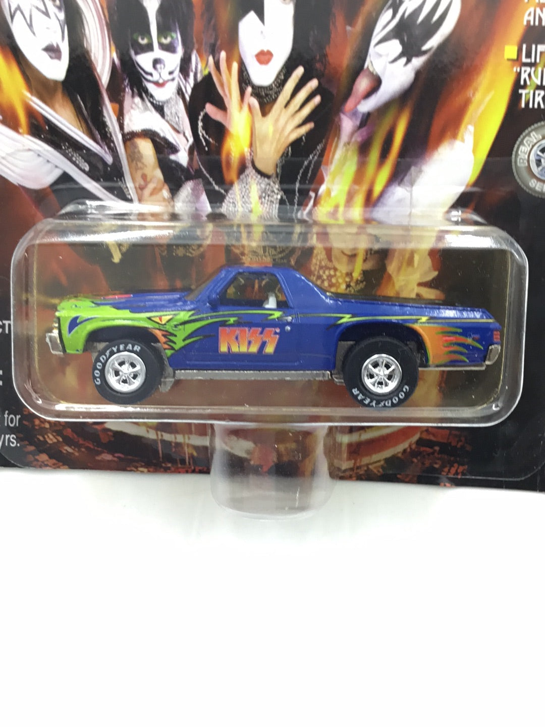 Johnny Lightning Kiss 1971 El Camino (Bad Card