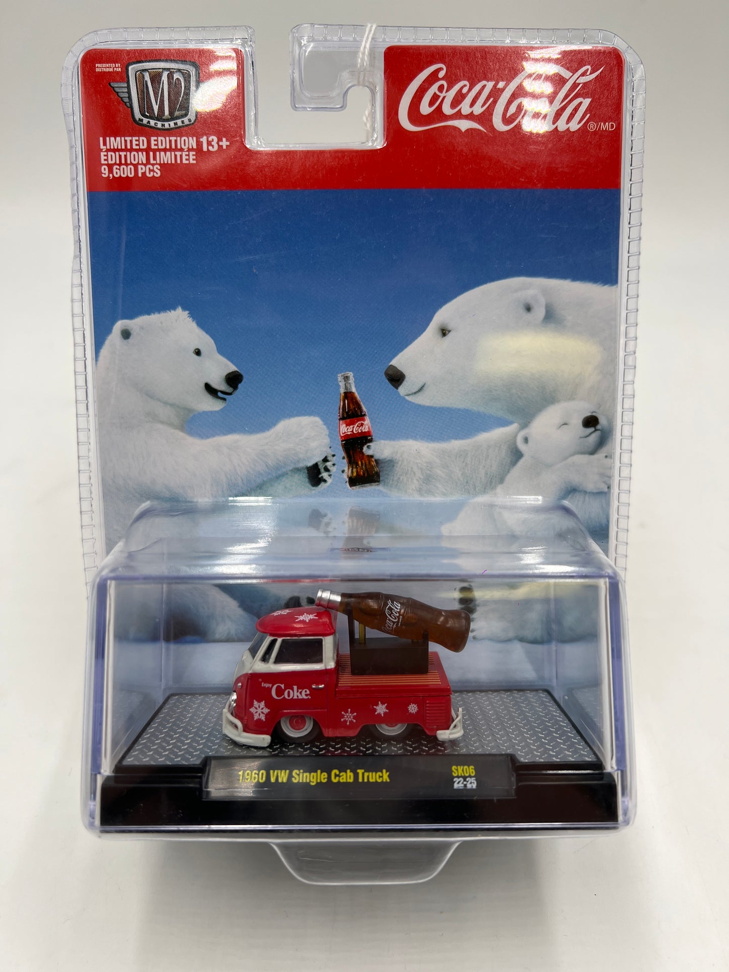 M2 Machines Coca Cola 1960 VW Single Cab Truck Red SK06 204C