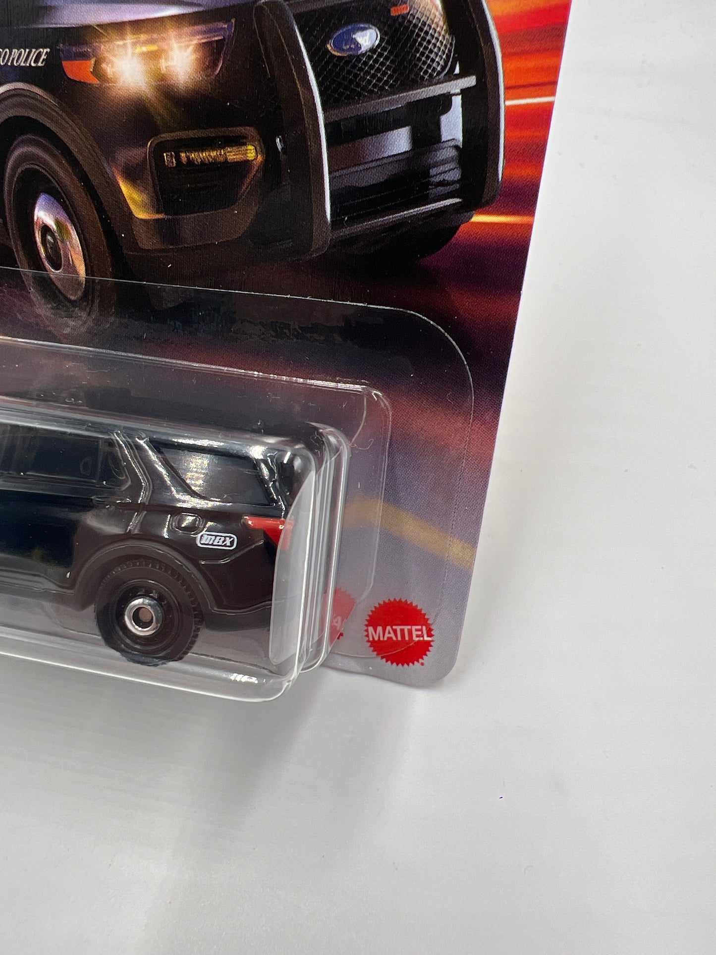 2025 Matchbox #75 Ford Police Interceptor Utility Black 213D