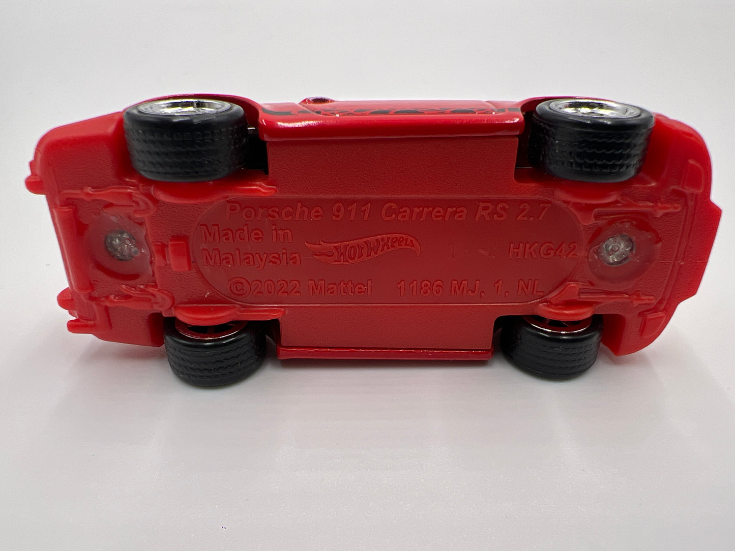 Hot Wheels Porsche 911 Carrera RS 2.7 Red CUSTOM