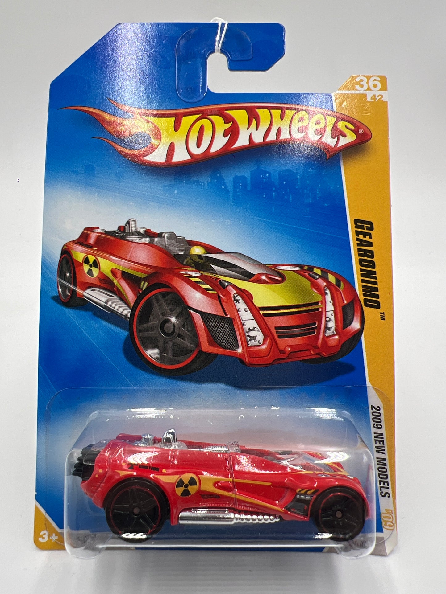 2009 Hot Wheels New Models #36 Gearonimo Red CC7