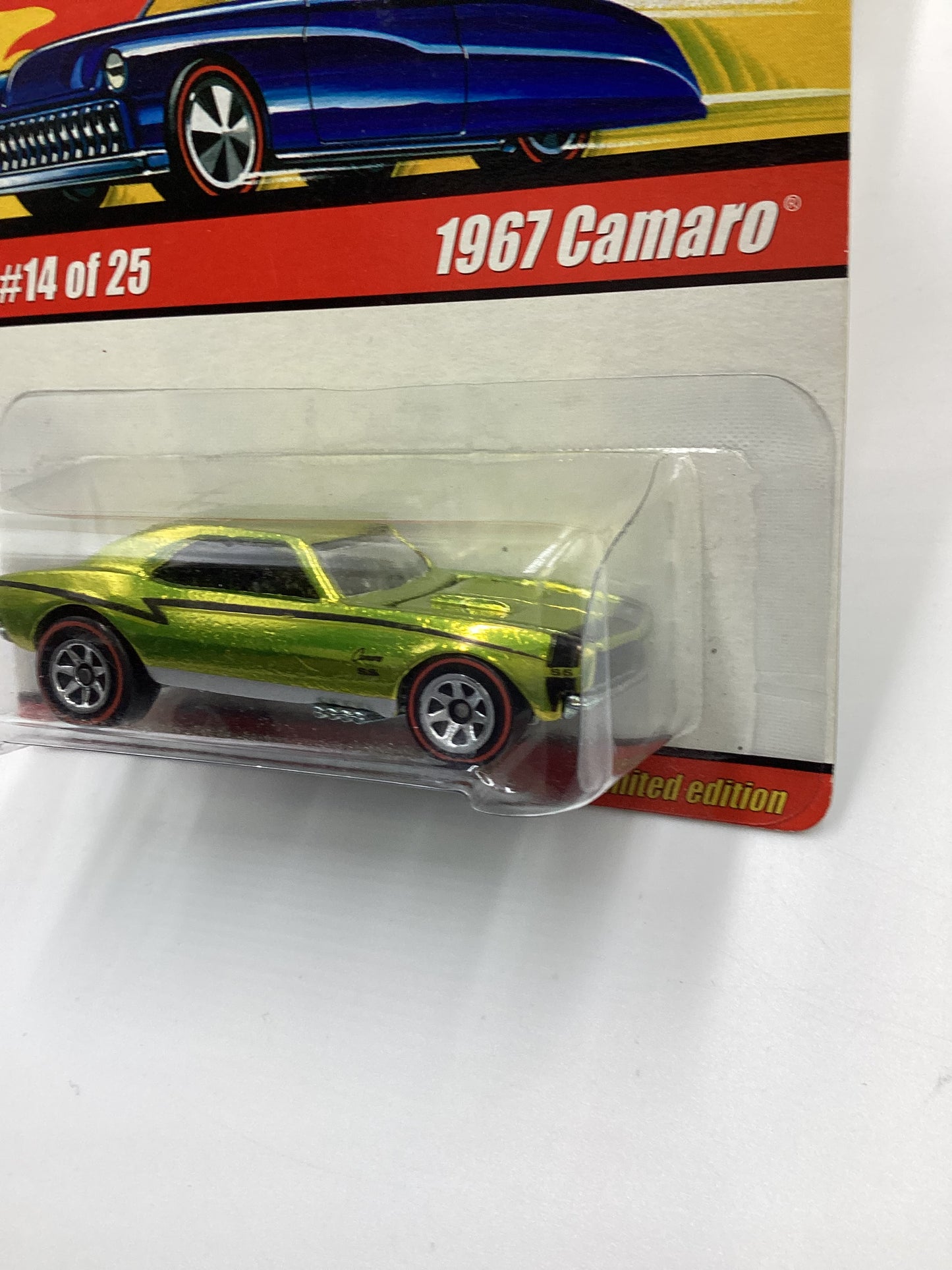 Hot wheels classics series 1 #14 1967 Camaro Antifreeze (SR)