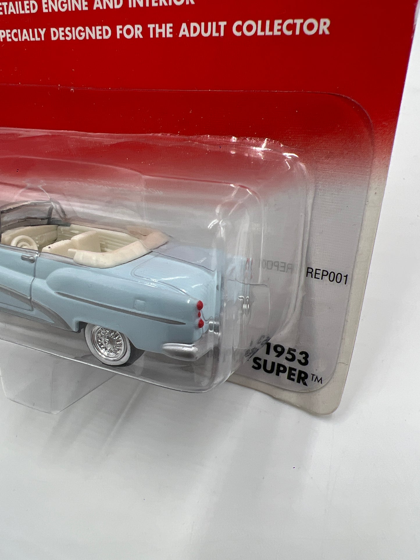 Johnny Lightning American Chrome 1953 Buick Super Light Blue *Veins* 220C