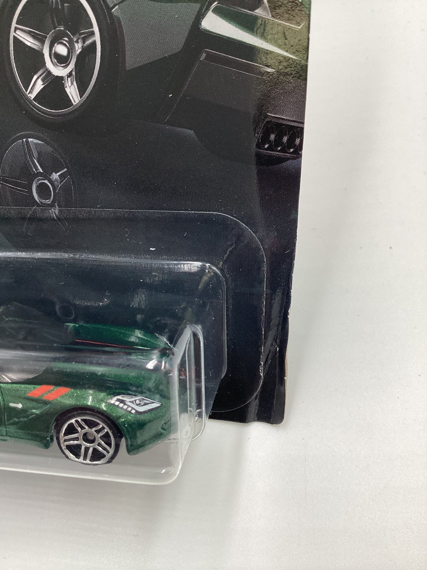 2019 Hot Wheels Exotics Series #1 14 Corvette Stingray *Bad Card* 156G