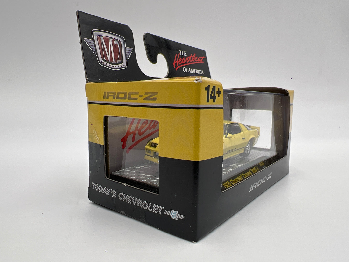 M2 Machines 1985 Chevrolet Camaro IROC-Z Yellow S123